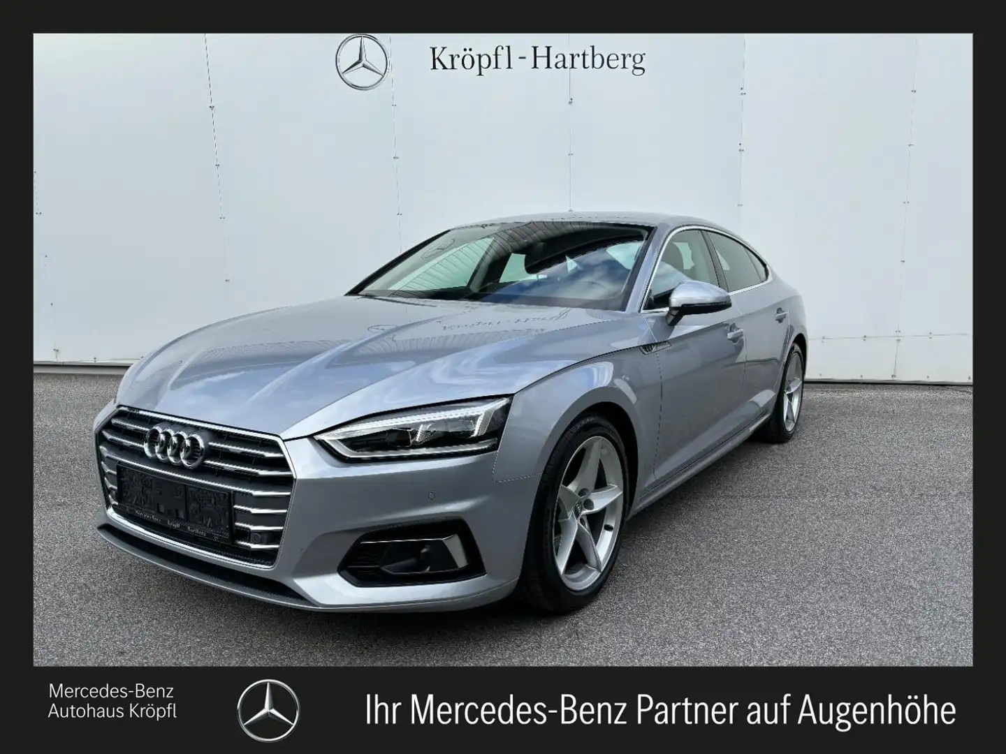 Audi A5 Sportback 40 TFSI sport S-tronic MMI LED SHZ Silber - 1