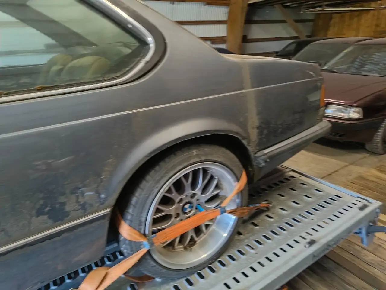 BMW 628 CSI Automatik E24 17" ROD Garagenfund, foto 8