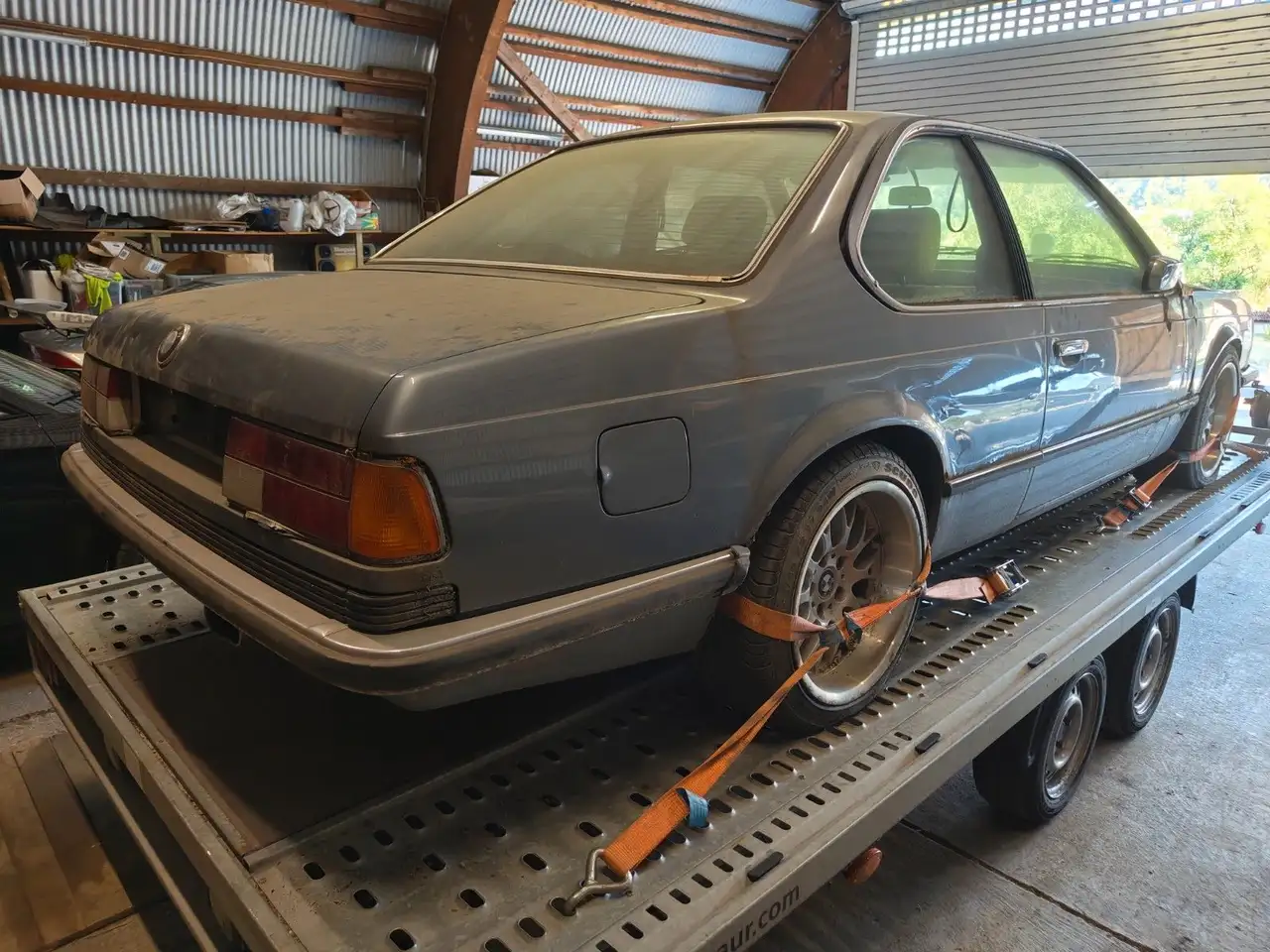 BMW 628 CSI Automatik E24 17" ROD Garagenfund, foto 3
