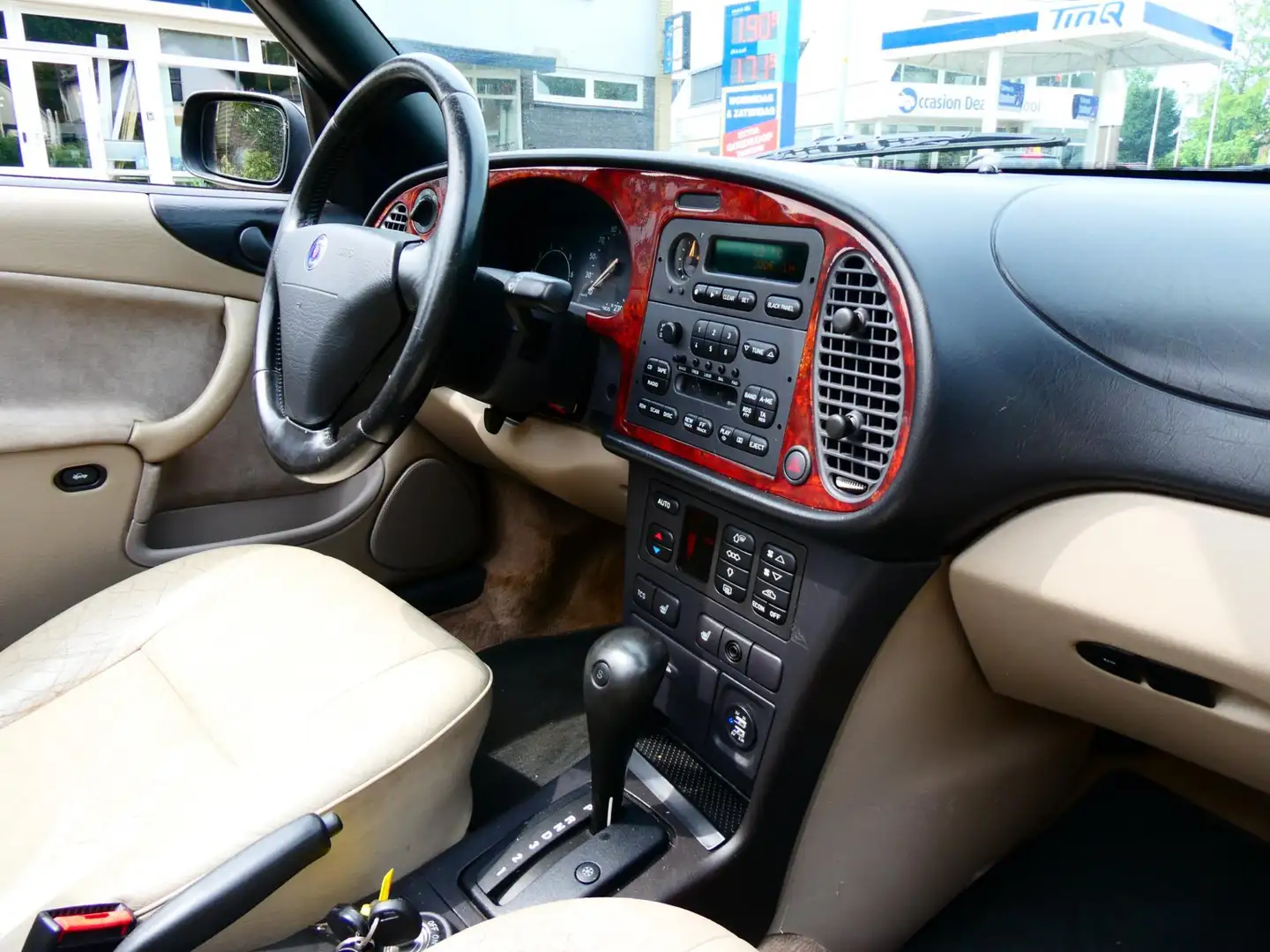 Saab 900 Cabrio 2.5 V6 SE 170pk Automaat Clima Leder Keurig Blau - 2