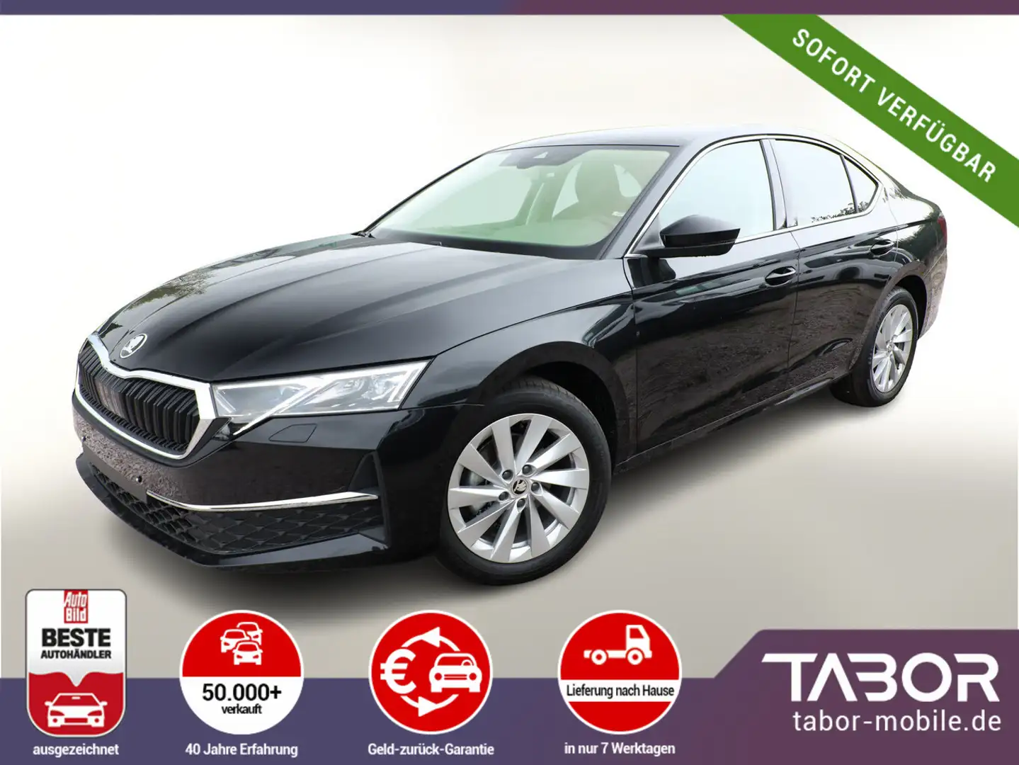Skoda Octavia Lim eTSI150 DSG Selec Matrix Key Nav ACC Schwarz - 1
