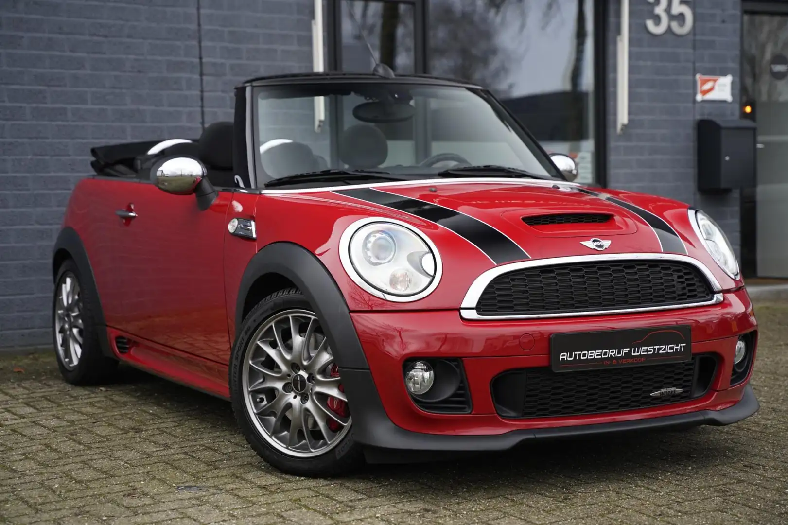 MINI John Cooper Works Cabrio Mini 1.6 211pk JWC, 1ste eigenaar! Piros - 2
