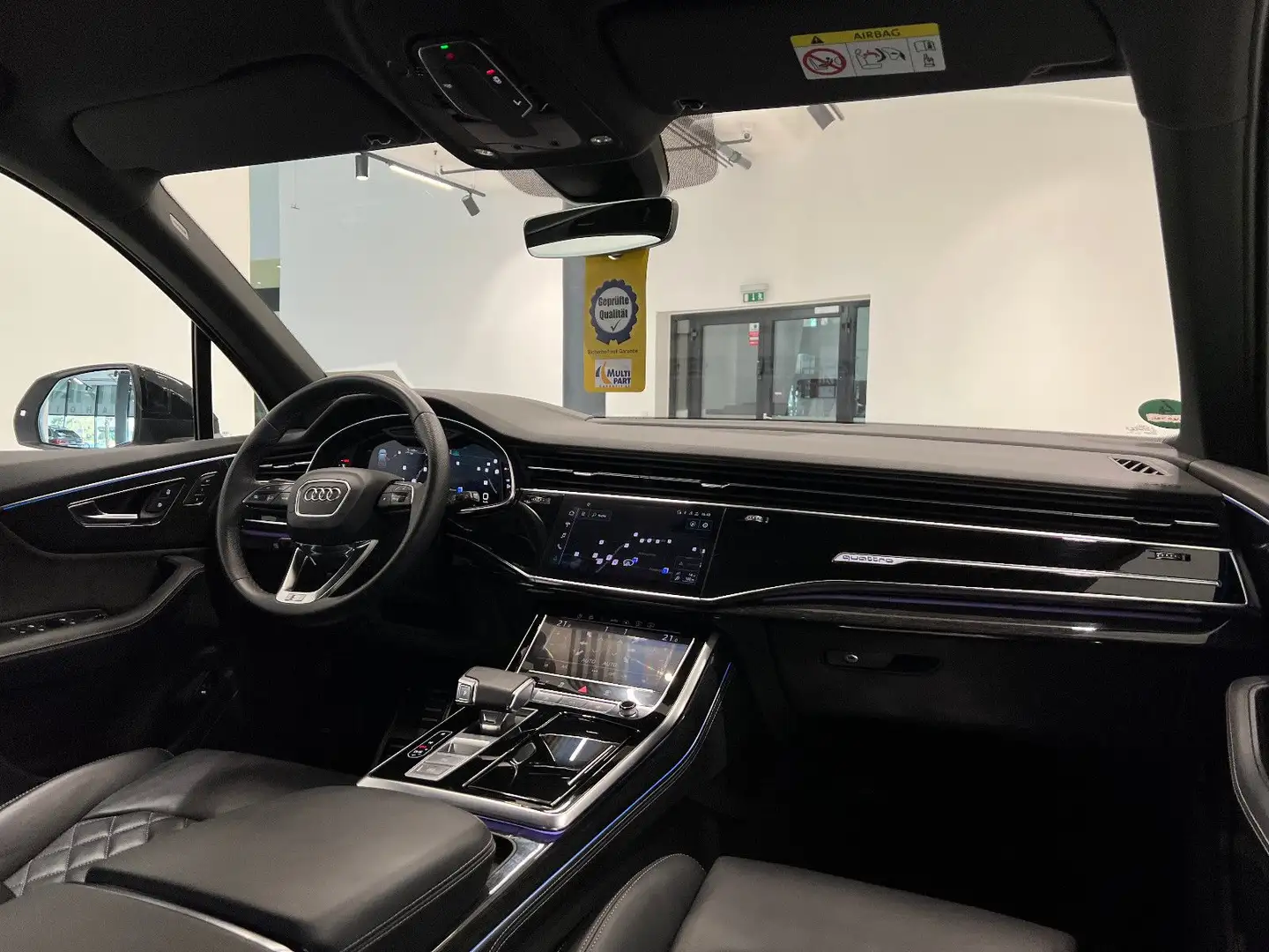 Audi Q7 50|RS/S-LINE|7-SITZ|HUD|SOFT|360°|LUFT|LASER| Weiß - 2
