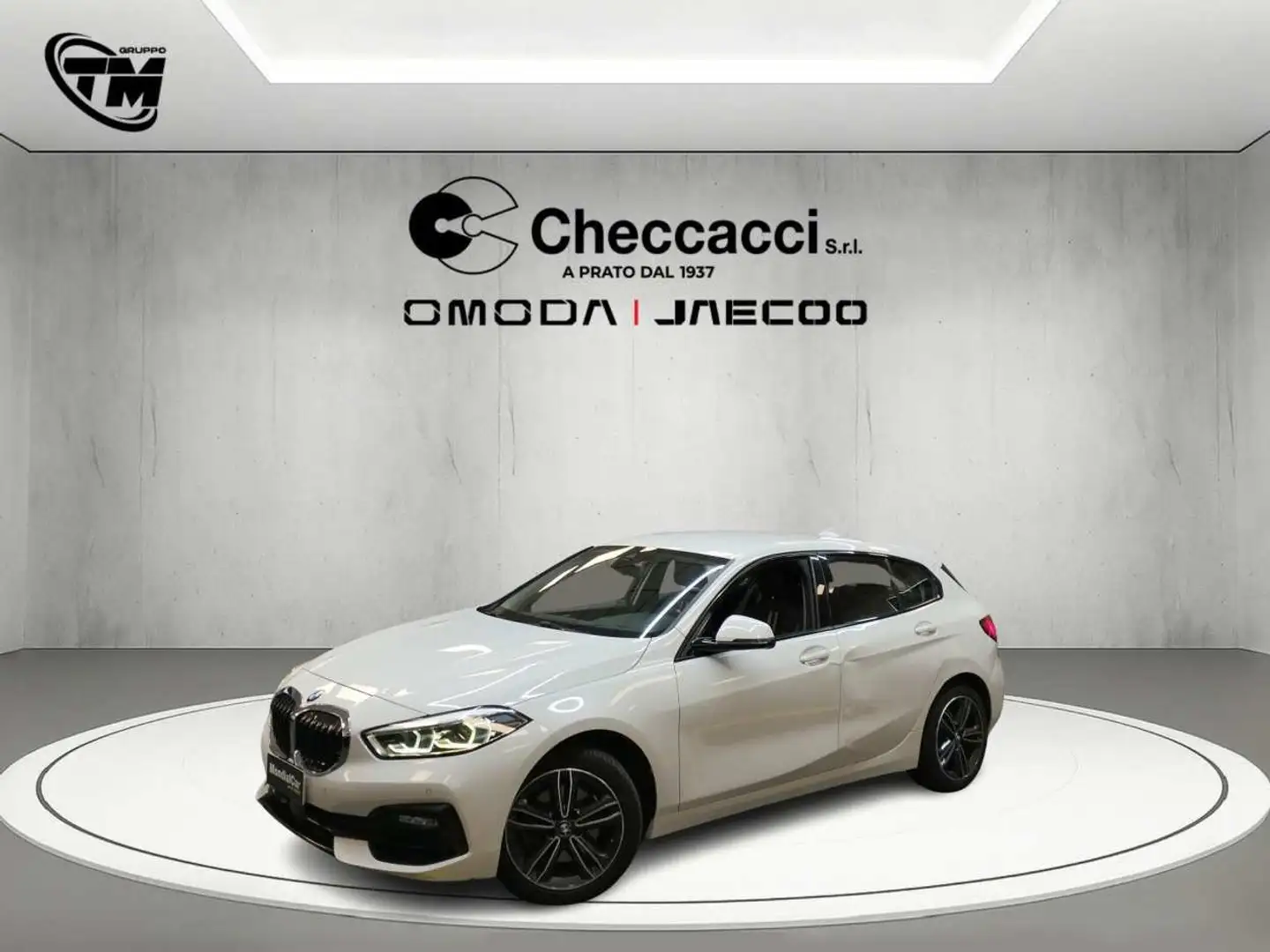 BMW 116 d Sport auto * TAGLIANDI CERTIFICATI * Blanc - 1
