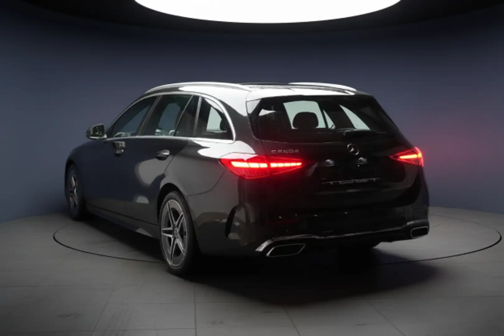 Mercedes-Benz C SW 220 d mhev AMG Line Ad 197cv N1 Autocarro Nero - 2