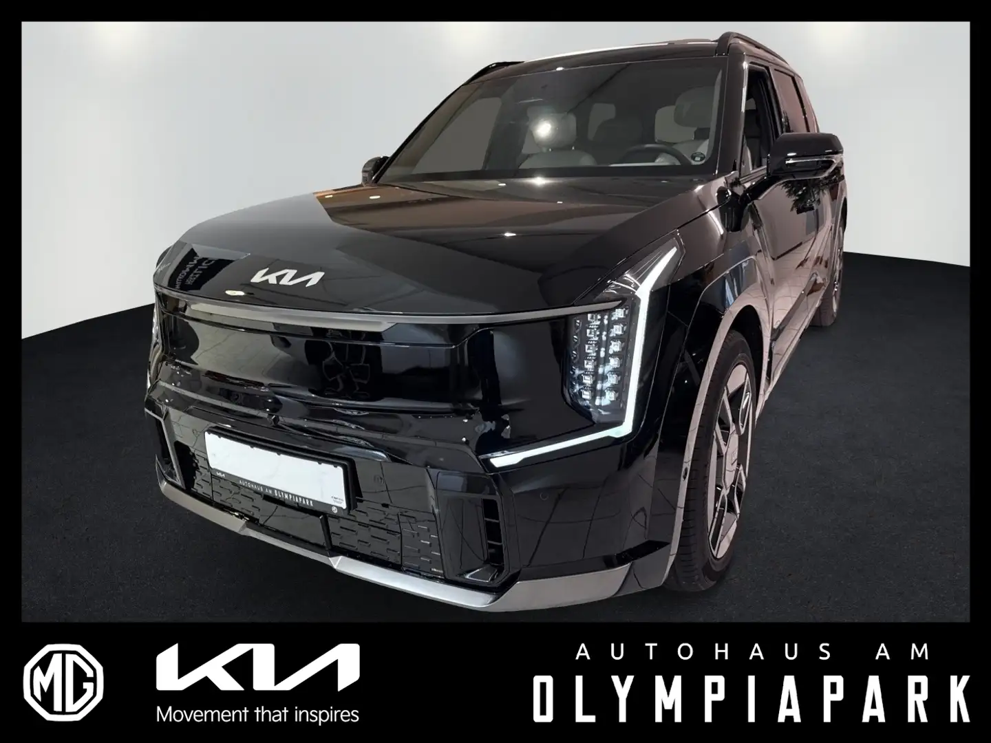Kia EV9 Elektro 99 GT-Line LED*360°KAMERA*6-SITZER Schwarz - 1