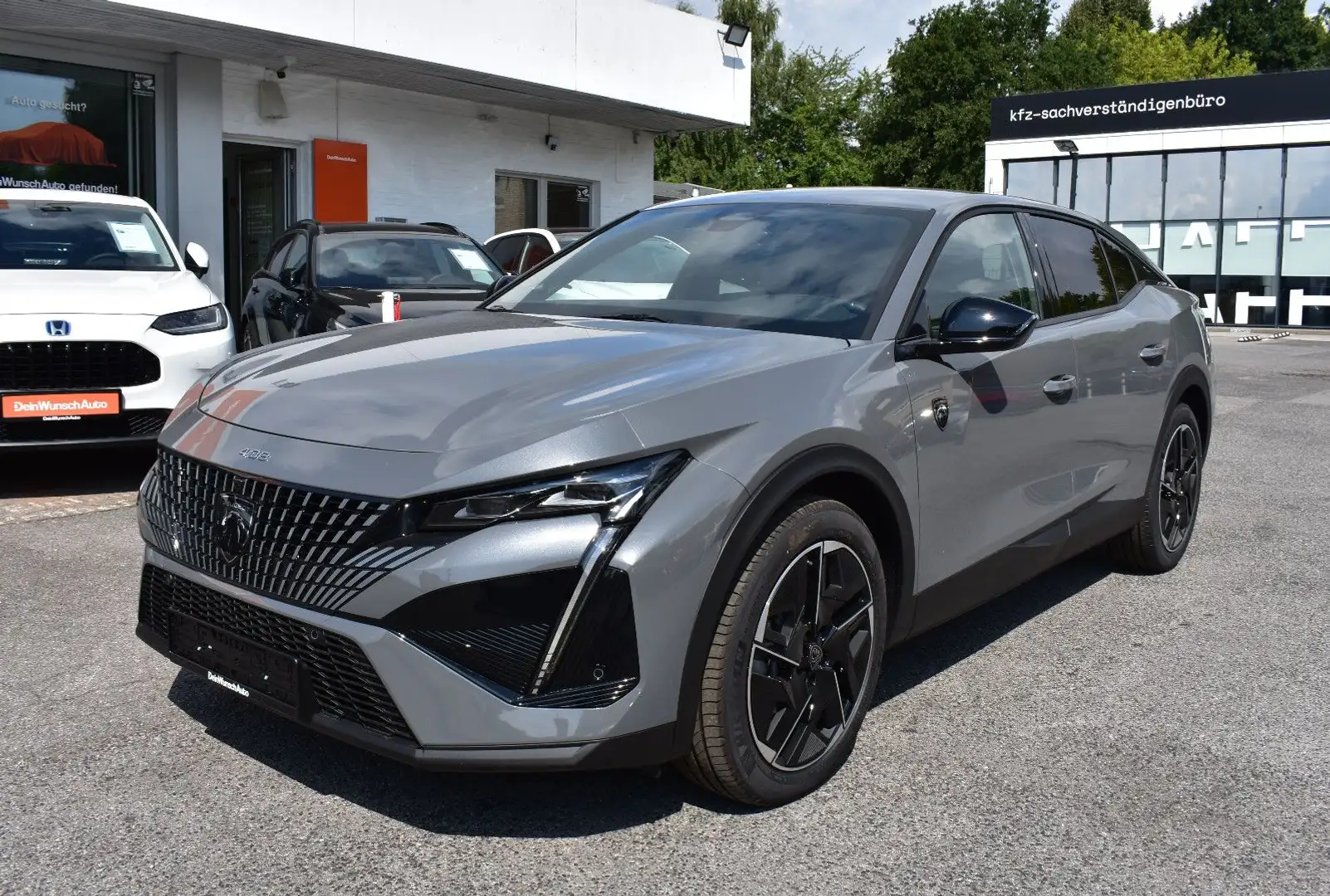 Peugeot 408 PureTech 130PS EAT8 GT Navi 360 SHZ SOFORT Gri - 1