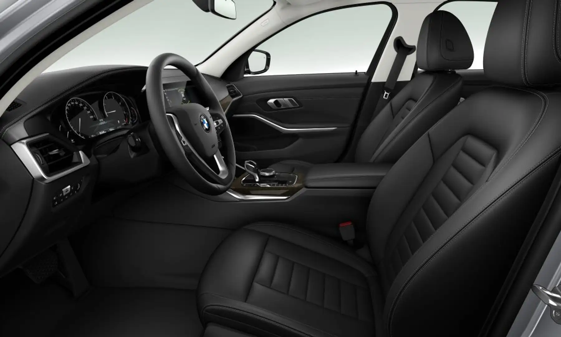 BMW 320 3 Serie 320i Luxury Line Grijs - 2