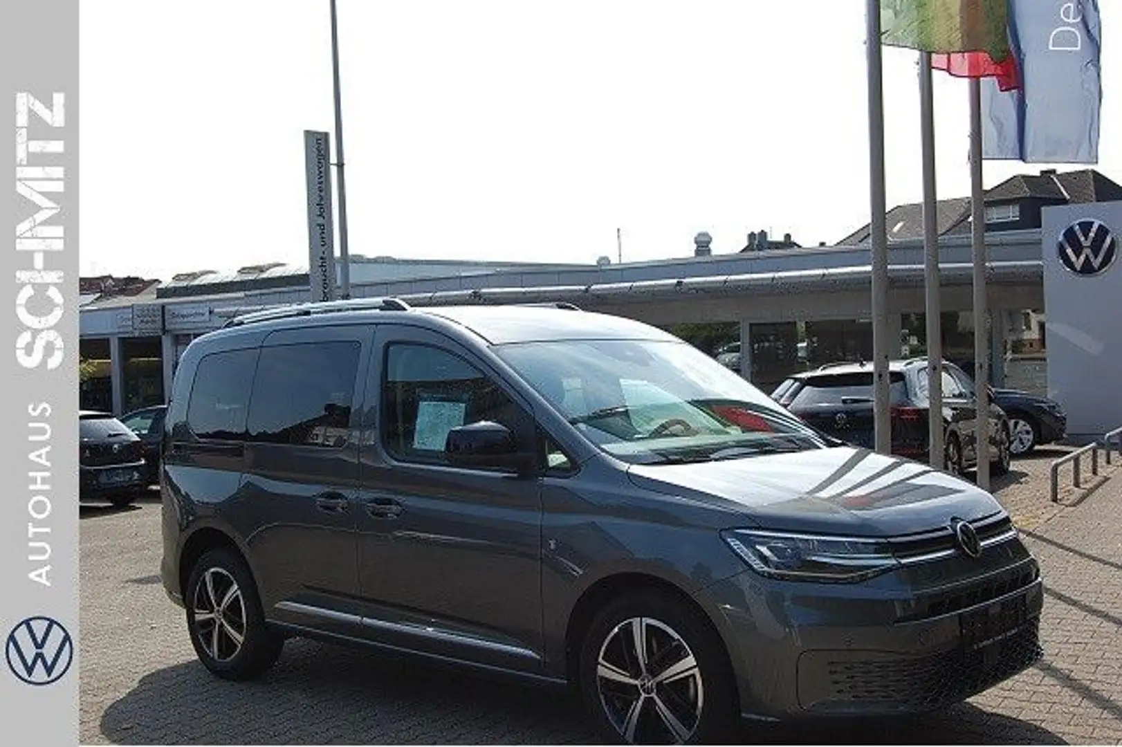 Volkswagen Caddy Style AHK GJR PDC Bluetooth Grau - 1