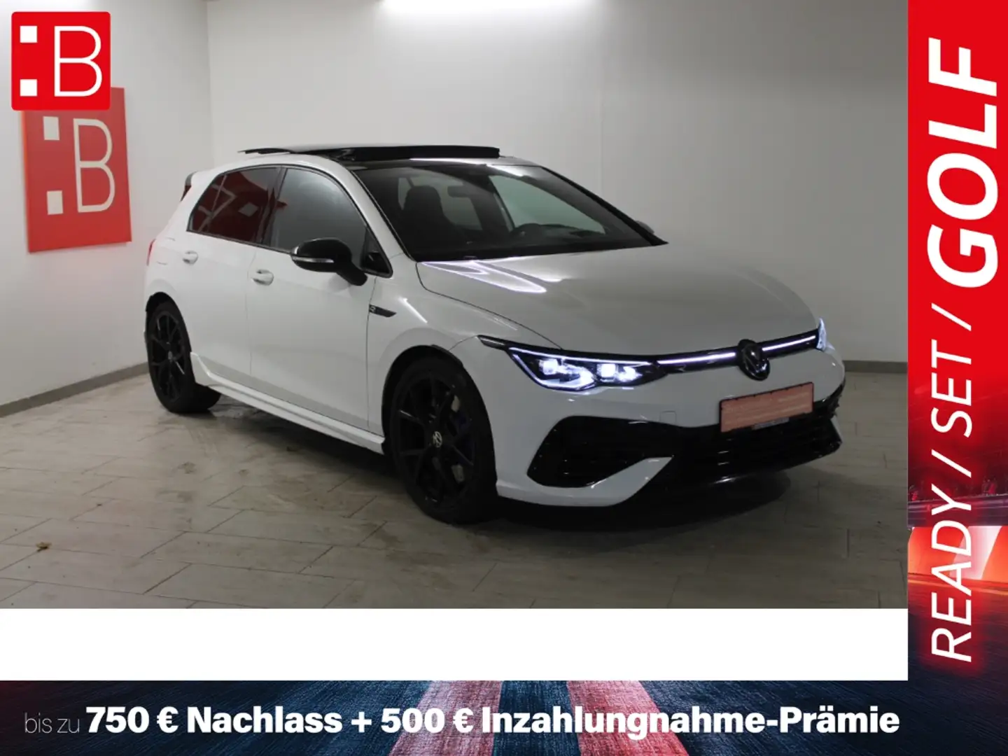 Volkswagen Golf R 8 2.0 TSI DSG 4Mo. Performance Black Style AKRA MA Blanco - 1