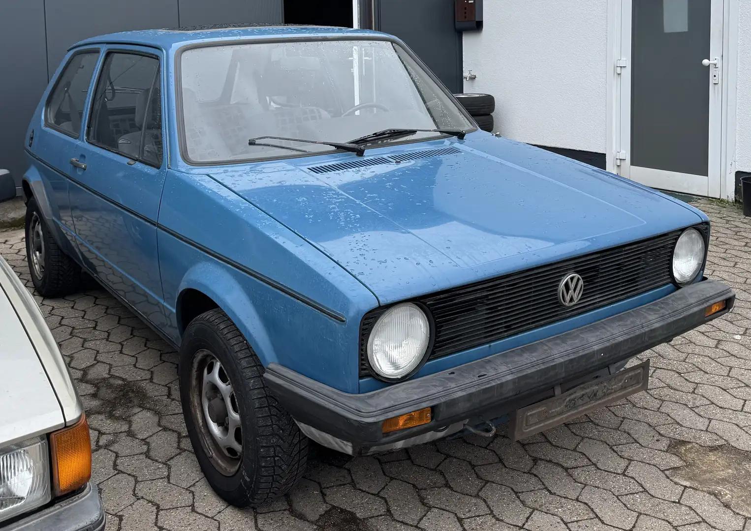 Volkswagen Golf 1 Oldtimer Bleu - 2
