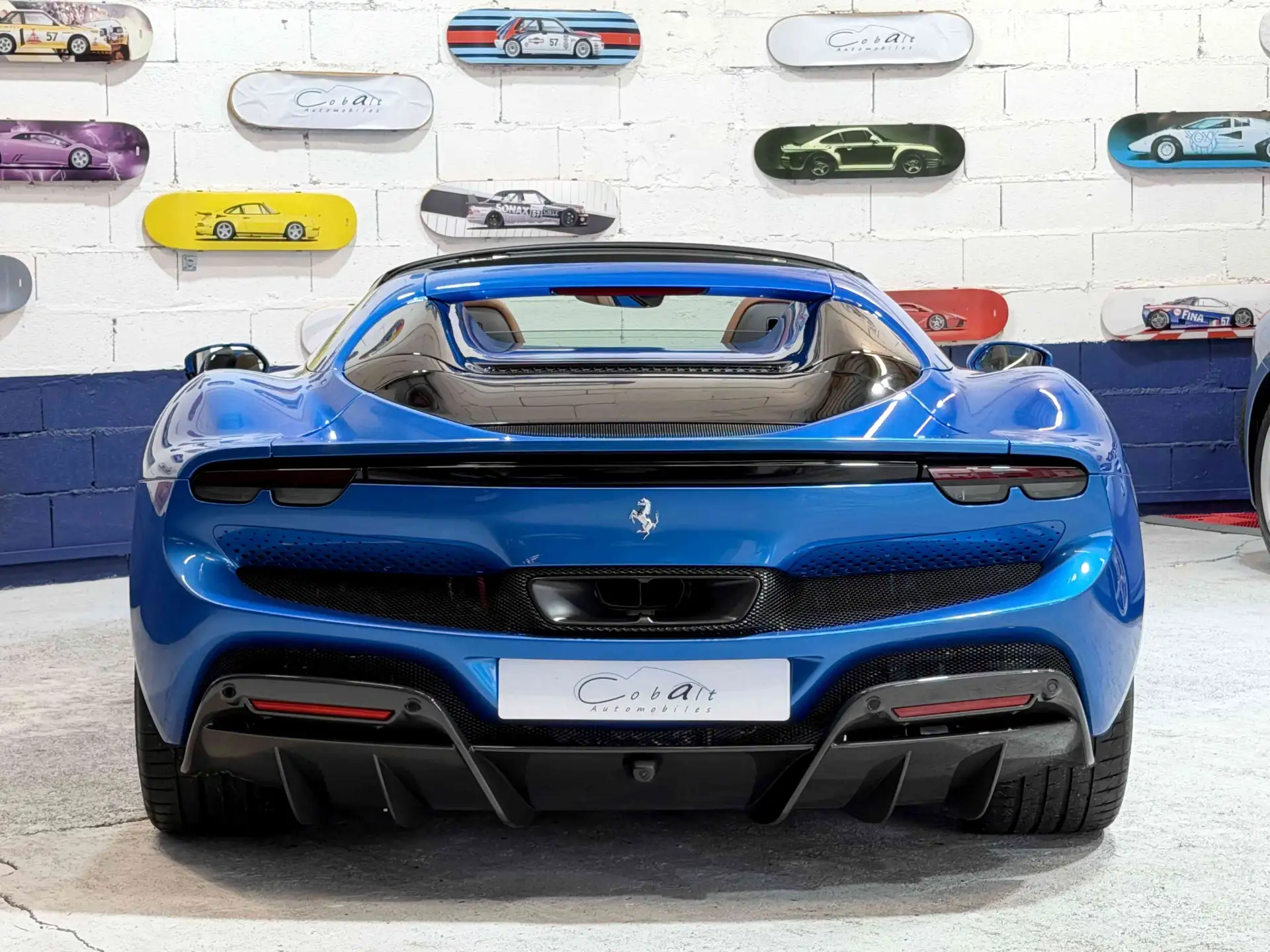 페라리 296 GTS 2025 파랑 사진 4