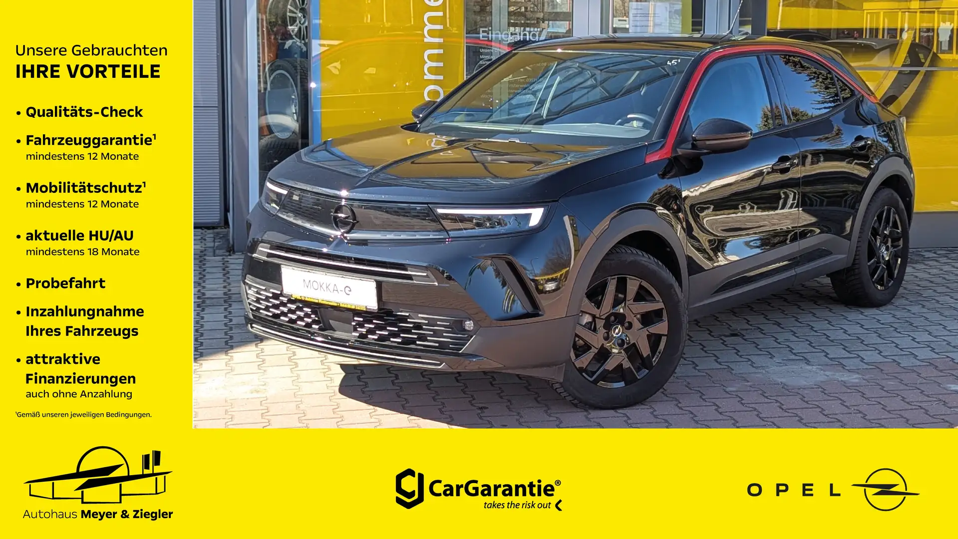 Opel Mokka-E e GS Line SHZ/Klima/LED/OBC 3-phasig Schwarz - 1