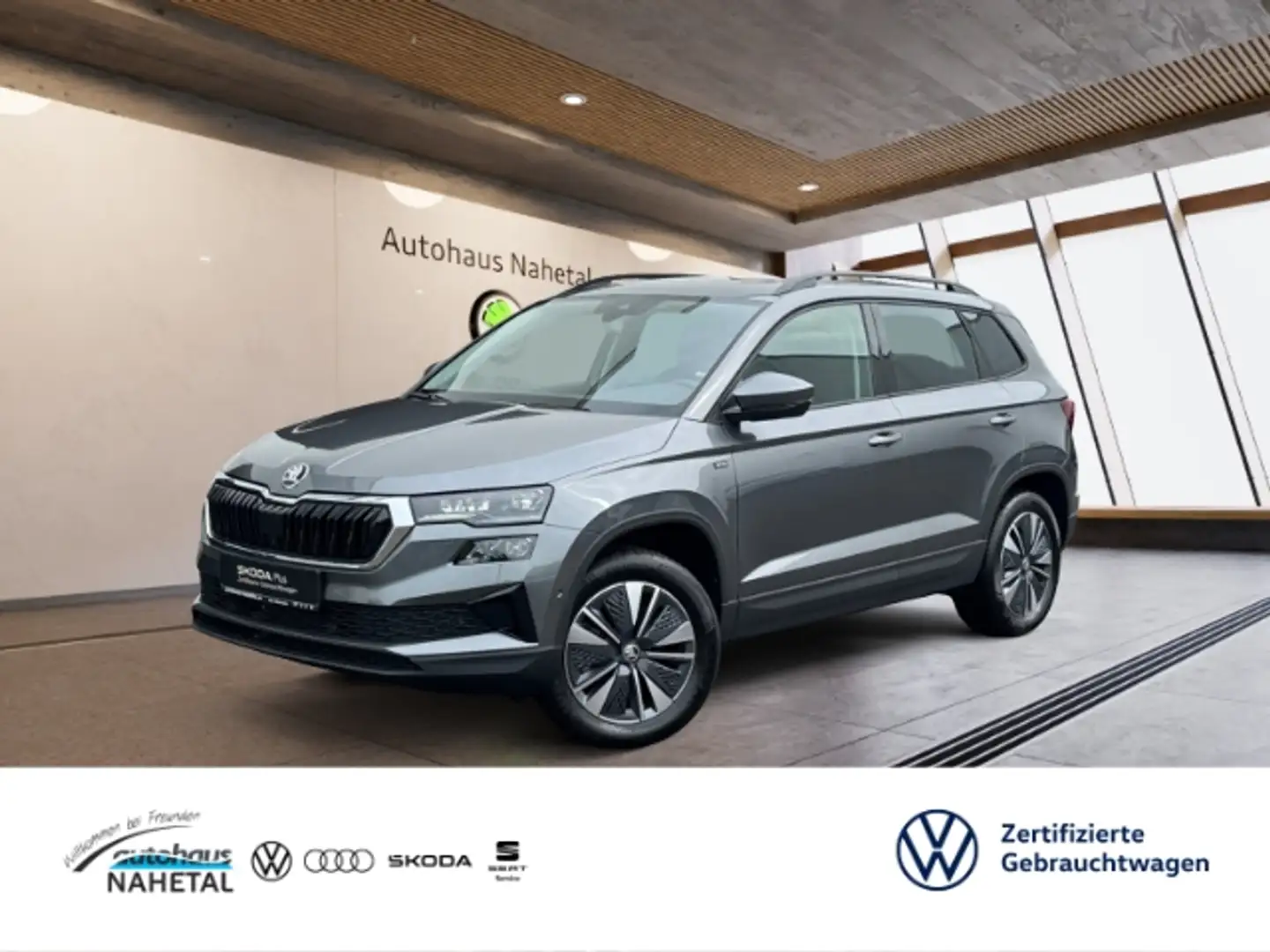 Skoda Karoq 2.0 TDI 4x4 DSG Selection MATRIX-BEAM LED  NAVI AC Grau - 1