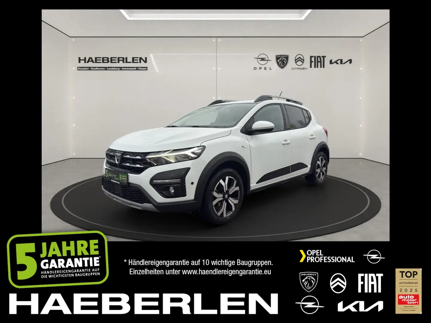 Dacia Sandero III 1.0 TCe 100 LPG GStepway Comfort AHK Weiß - 1