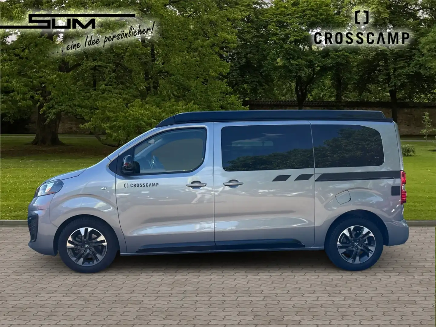 Crosscamp Flex Zafira Automatik, Aufstelldach Kühlschrank Ko Gris - 2