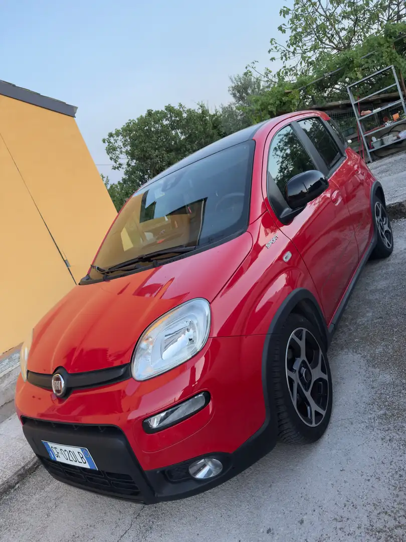 Fiat Panda Panda Sport My21 Hybrid Sport Rosso - 1