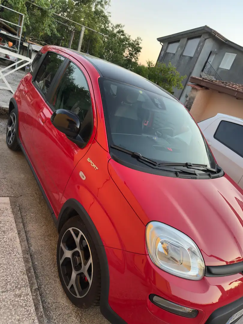 Fiat Panda Panda Sport My21 Hybrid Sport Rosso - 2