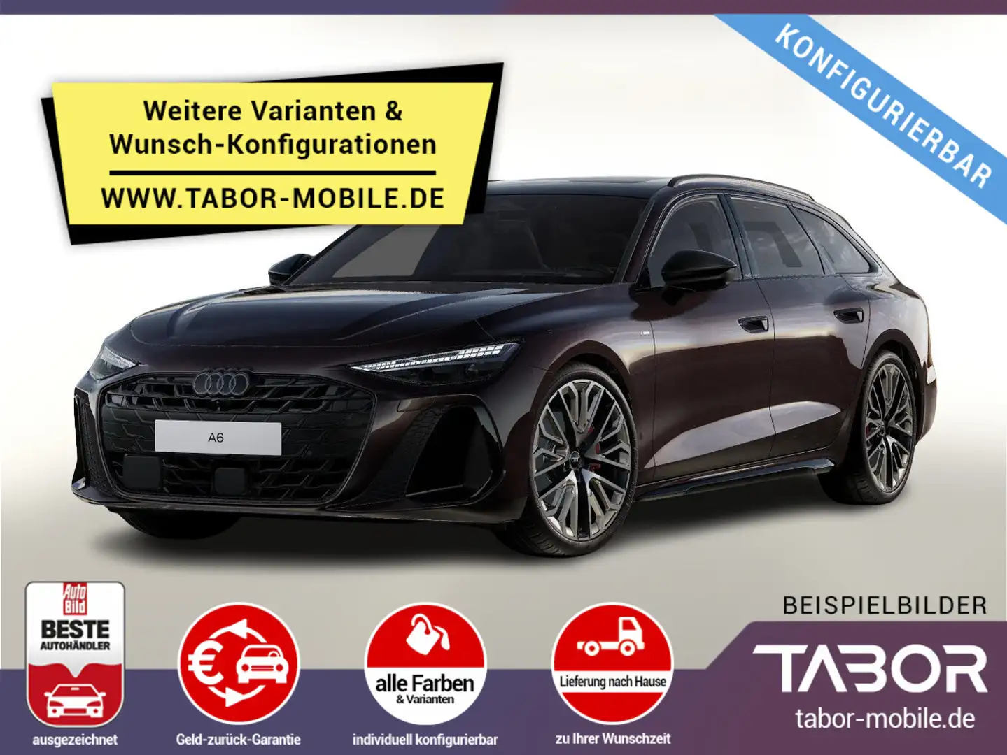 Audi A6 Avant TDI 204 quattro Neues Modell Leder LED Белый - 1