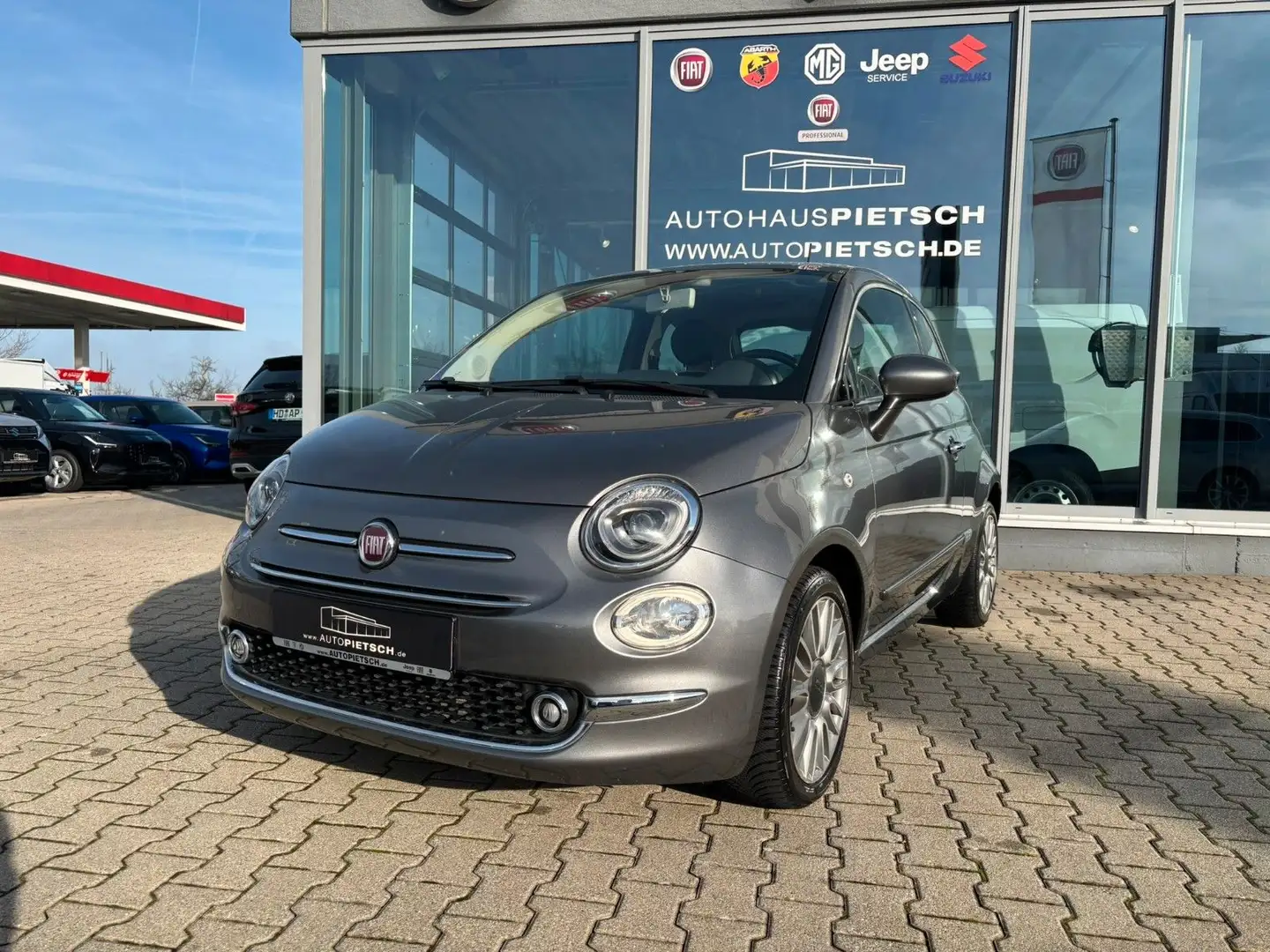 Fiat 500 *Klima*Panoramadach* Grey - 1