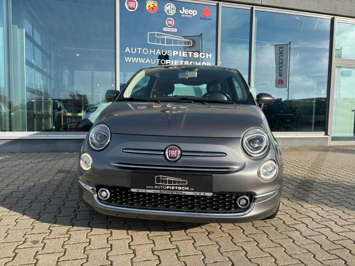 Fiat 500 *Klima*Panoramadach* Grey - 2
