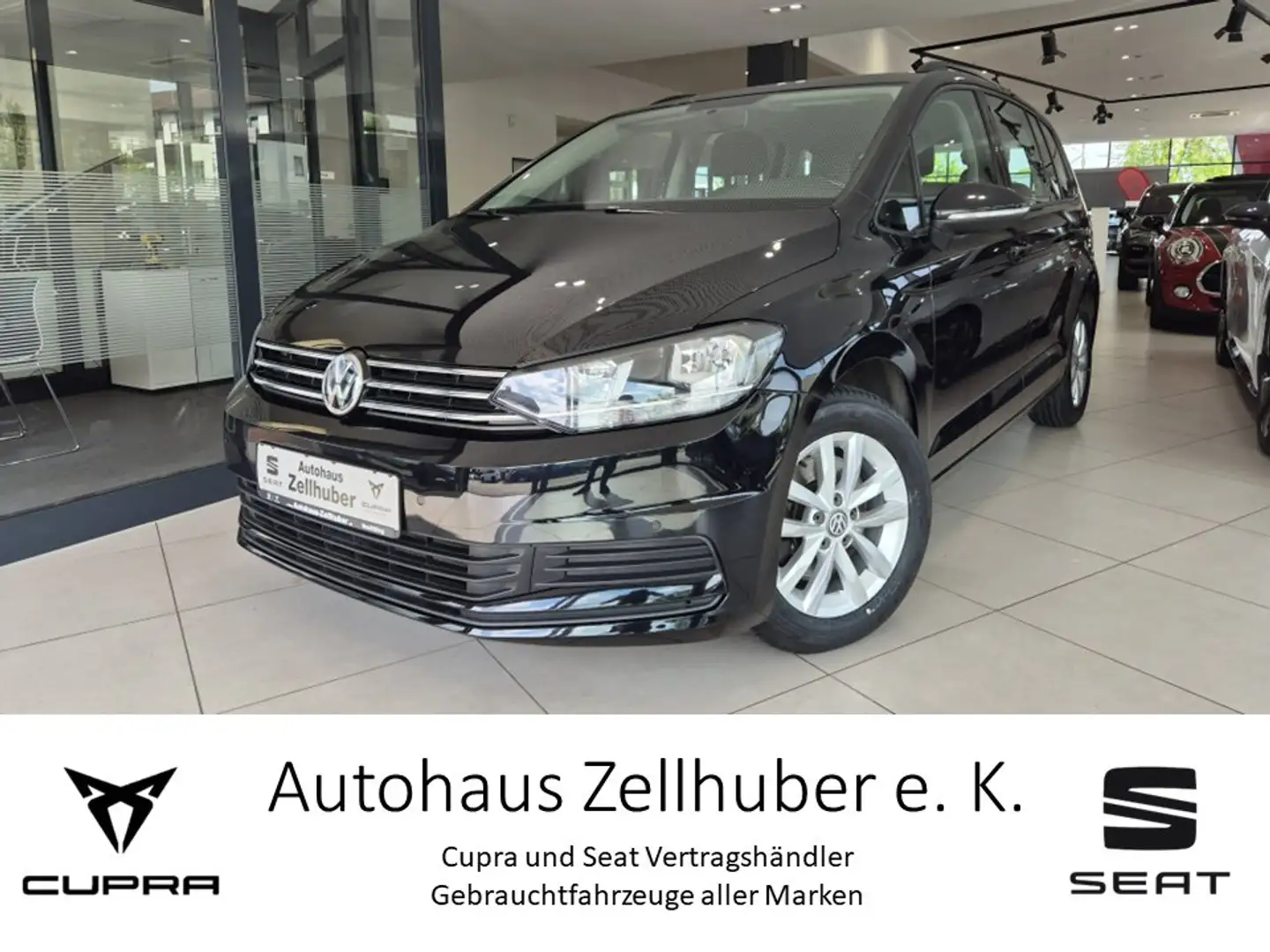 Volkswagen Touran 2.0 TDI Comfort *AHK*Scheckheft*1. Hand* Noir - 1