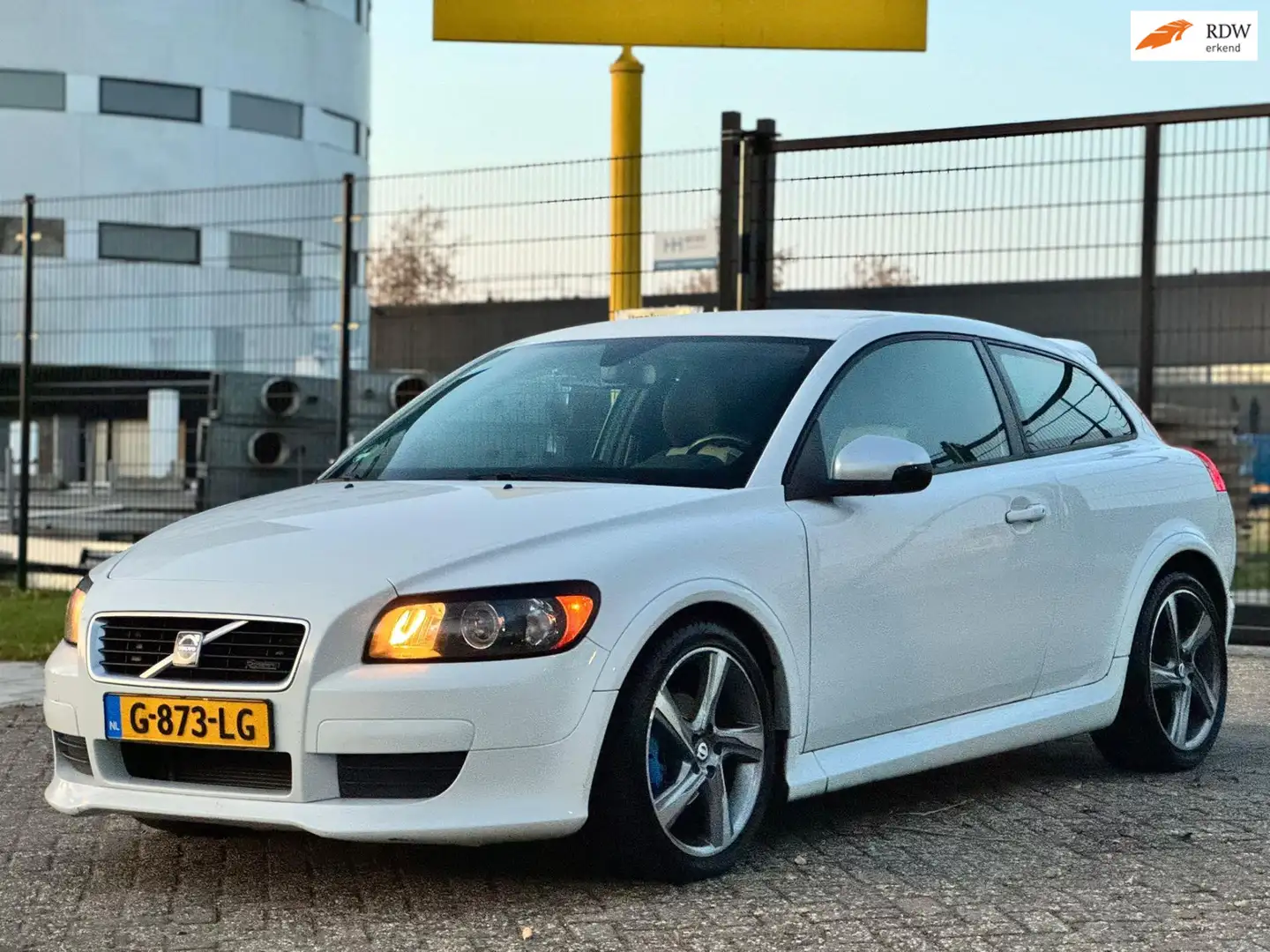 Volvo C30 1.6|R-DESIGN|AIRCO|CRUISE|XENON|HALFLEDER Blanc - 1