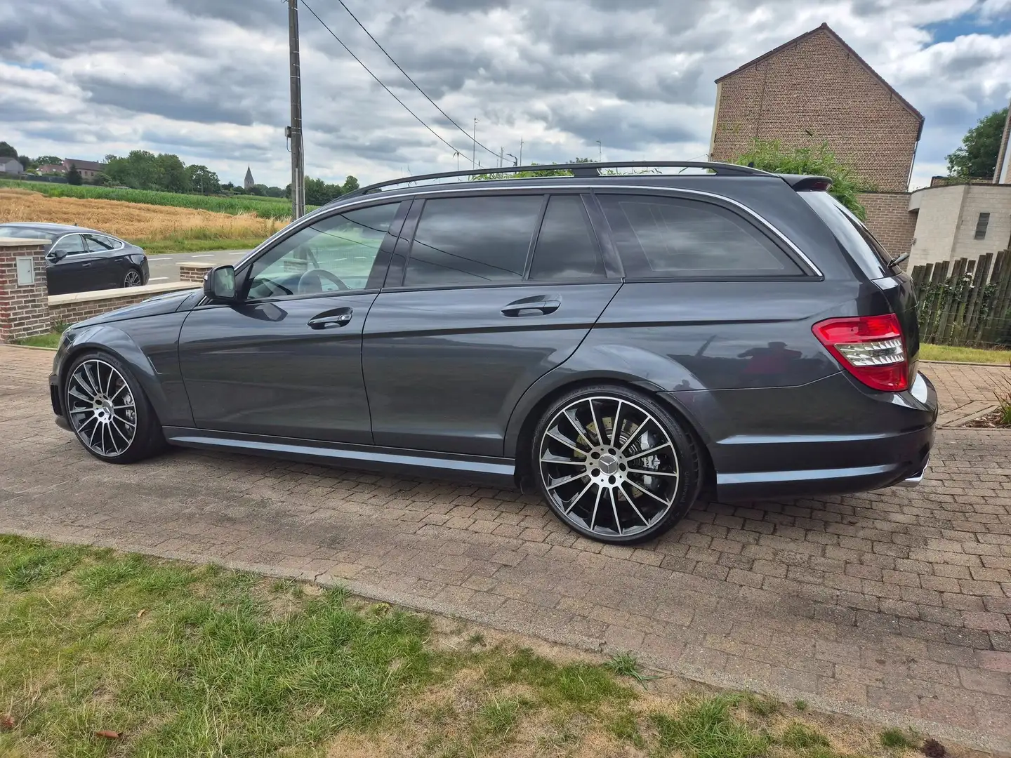 Mercedes-Benz C 63 AMG Combi Black Series Styling 7G-TRONIC 19" Xenon KVV Azul - 1