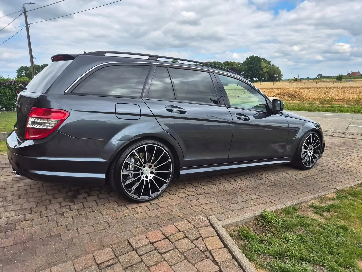 Mercedes-Benz C 63 AMG Combi Black Series Styling 7G-TRONIC 19" Xenon KVV Azul - 2
