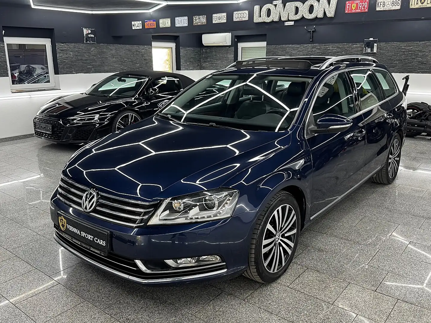 Volkswagen Passat Variant Sky BMT TDI 4Motion DSG*Top-Ausstattung* Blau - 2
