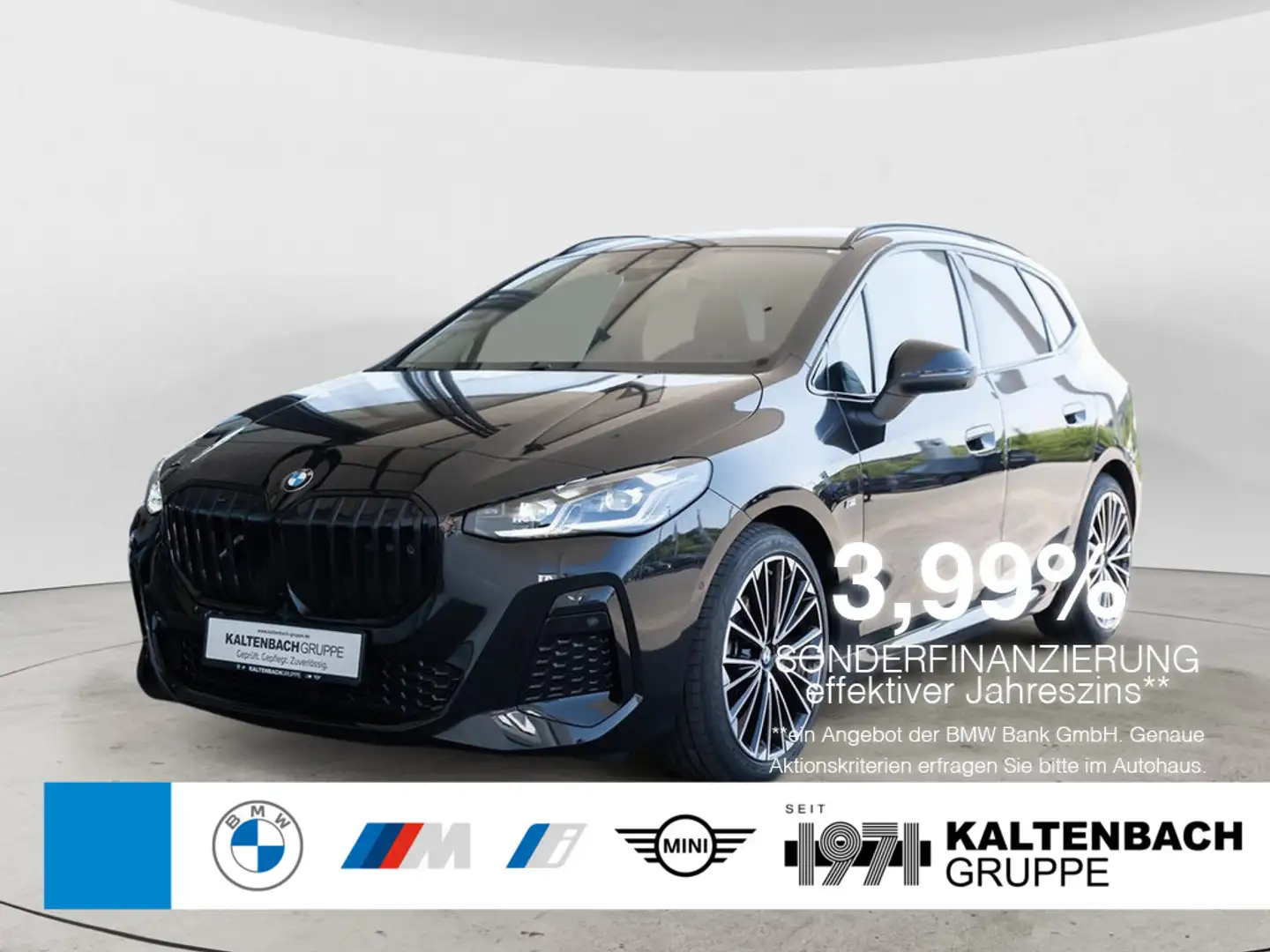 BMW 218 i Active Tourer M-Sportpaket AHK PANO H/K Schwarz - 1