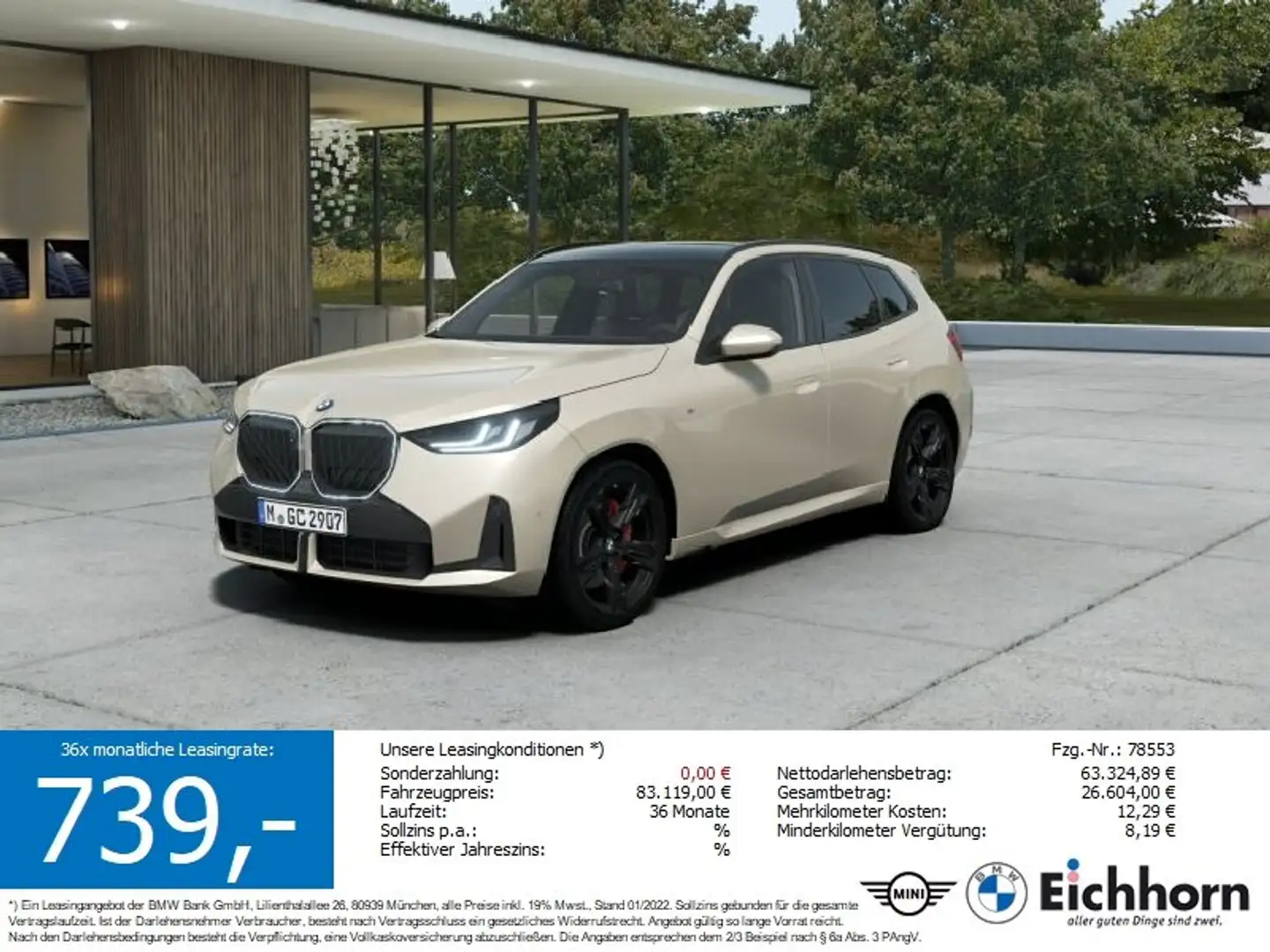 BMW X3 20d xDrive M Sportpaket Grau - 1