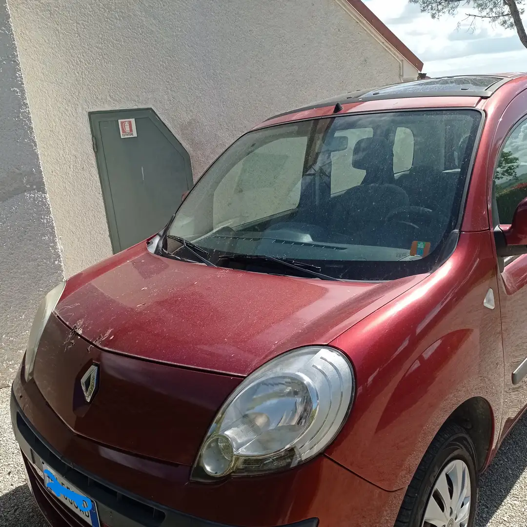 Renault Kangoo Kangoo II 2008 1.6 90cv Rojo - 1