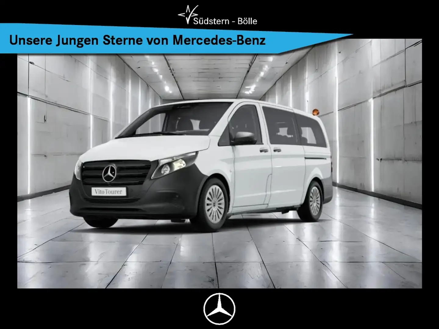 Mercedes-Benz Vito 114 TOURER NAVI+KAMERA+TEMPOMAT+MBUX+KLIMA Weiß - 1