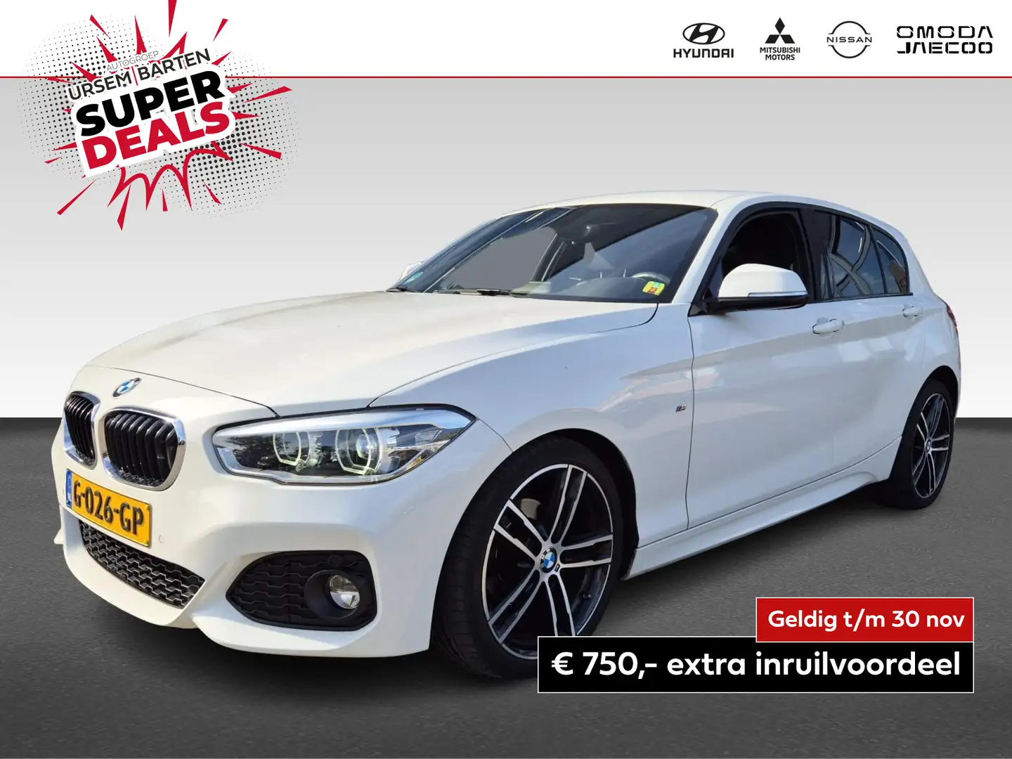 BMW 118 1-serie 118i M Sport Edition Blanc - 1