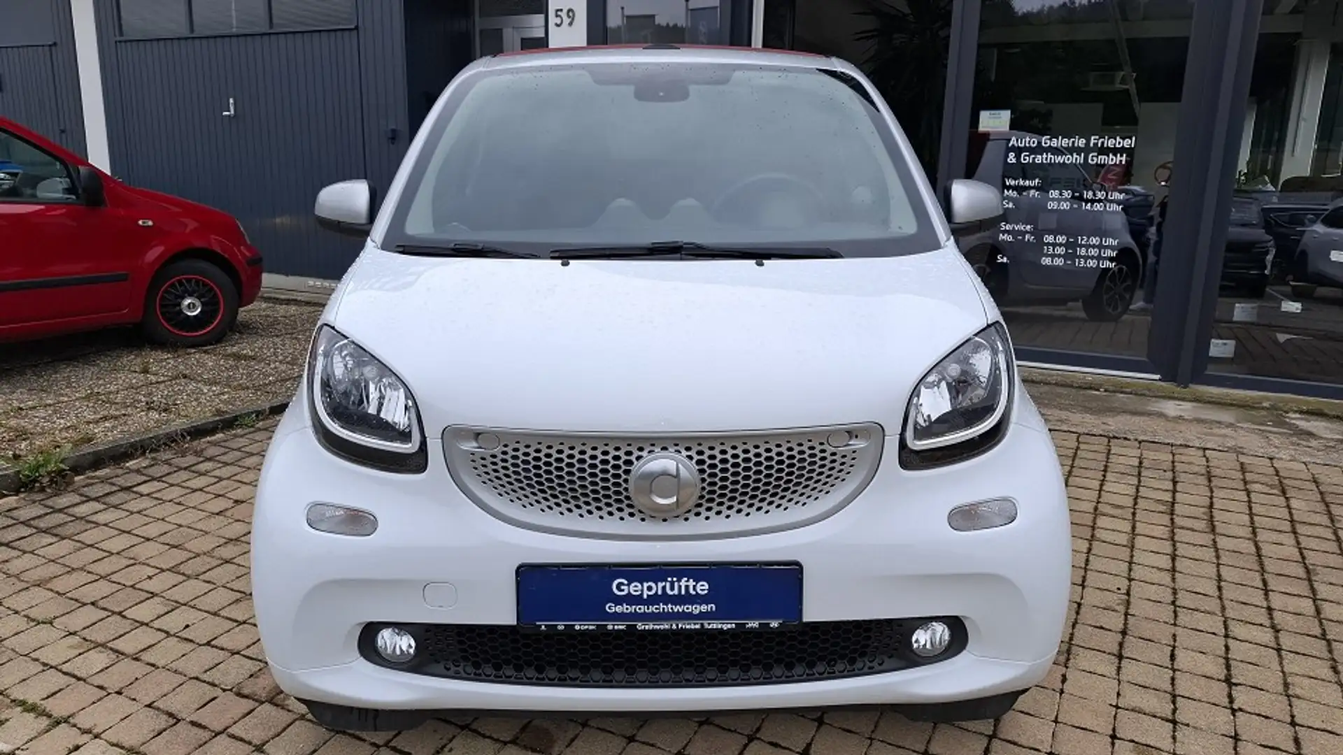 smart forTwo Cabrio 0.9 Turbo passion White - 2