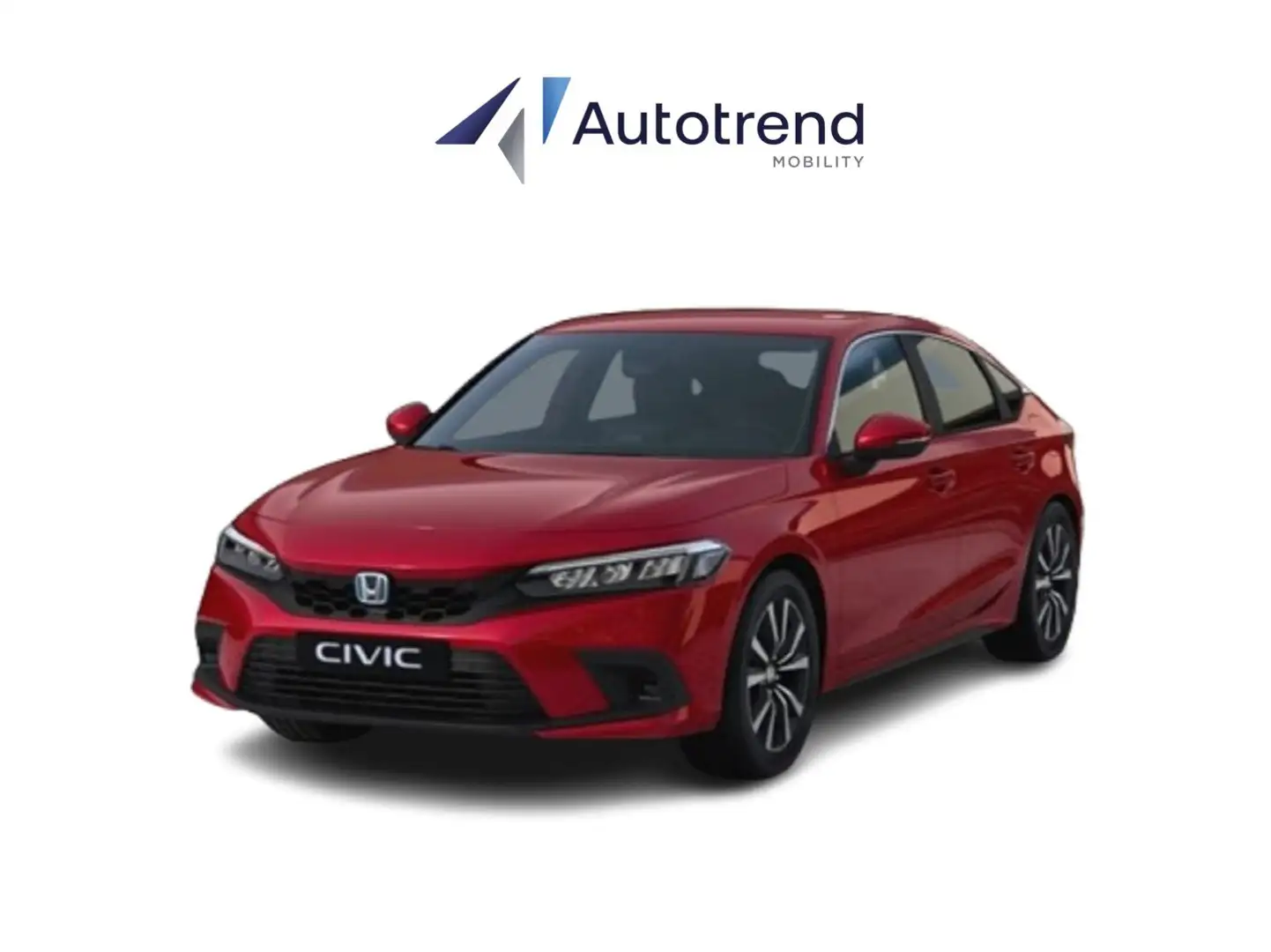 Honda Civic 2.0 Hybrid 184 CV Automatica NAVI LED Elegance Rosso - 1