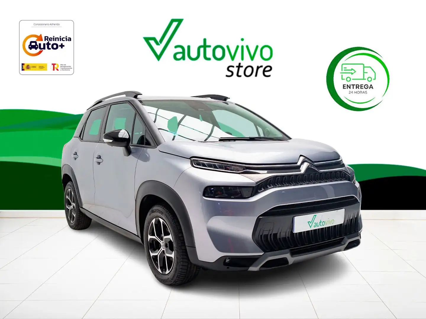 Citroen C3 Aircross SHINE 1.2 PURETECH 110 CV 5P Grijs - 1