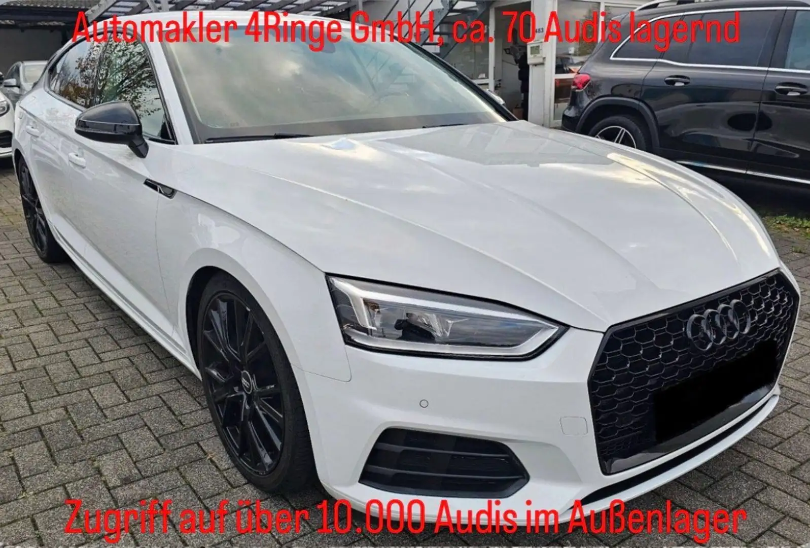 Audi A5 sportback 2.0 TDI Weiß - 1