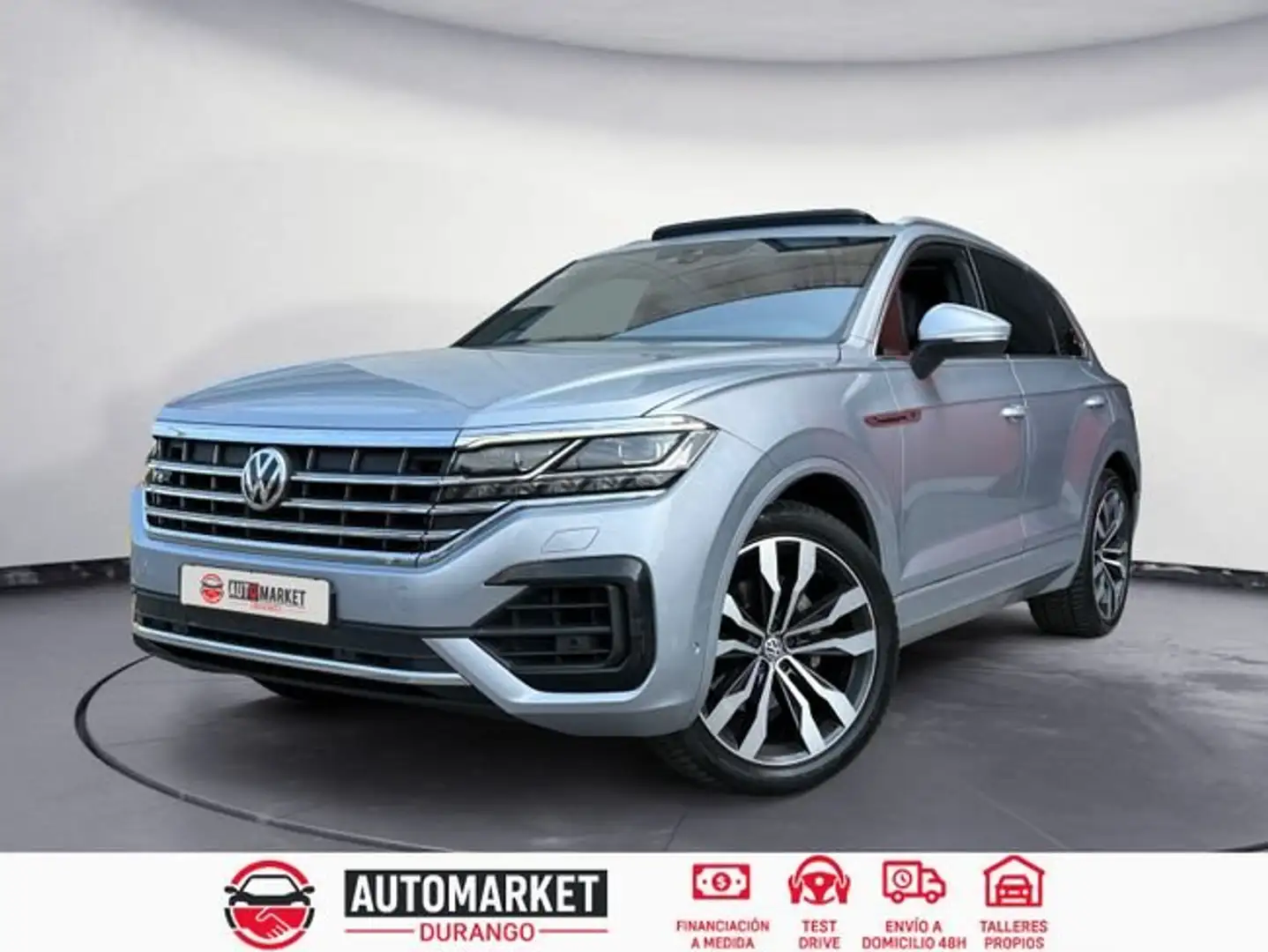 Volkswagen Touareg R-Line 3.0 V6 TDI 210 kW Gris - 1