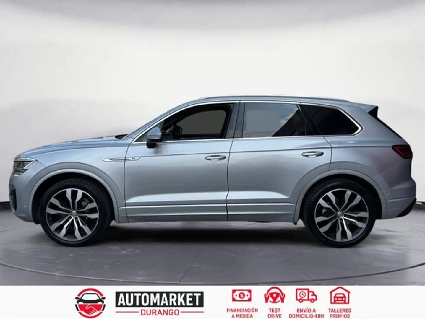 Volkswagen Touareg R-Line 3.0 V6 TDI 210 kW Gris - 2