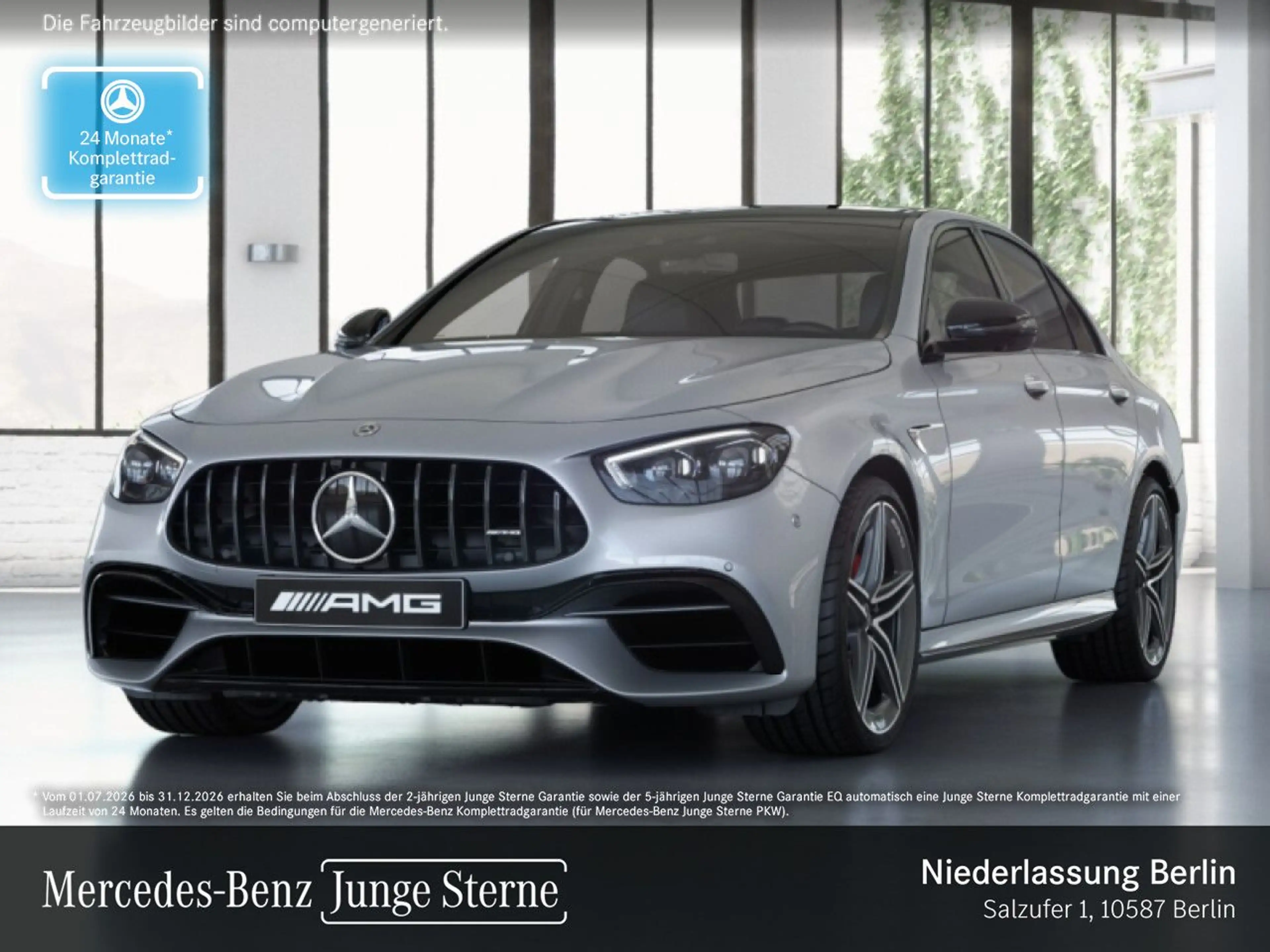 Mercedes-Benz E 63 AMG E 63 S 4M AMG+DRIVERS+NIGHT+PANO+360+MULTIBEAM+20"