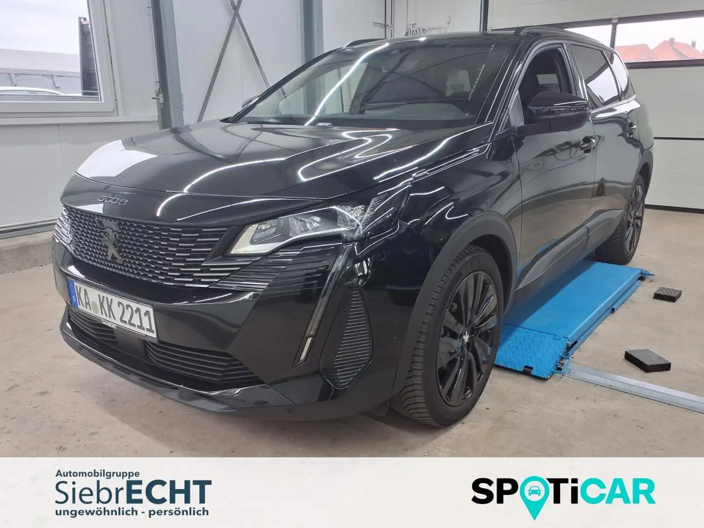 Peugeot 5008 GT 1.5D*ACC*SHZ*PANO*uvm Noir - 1