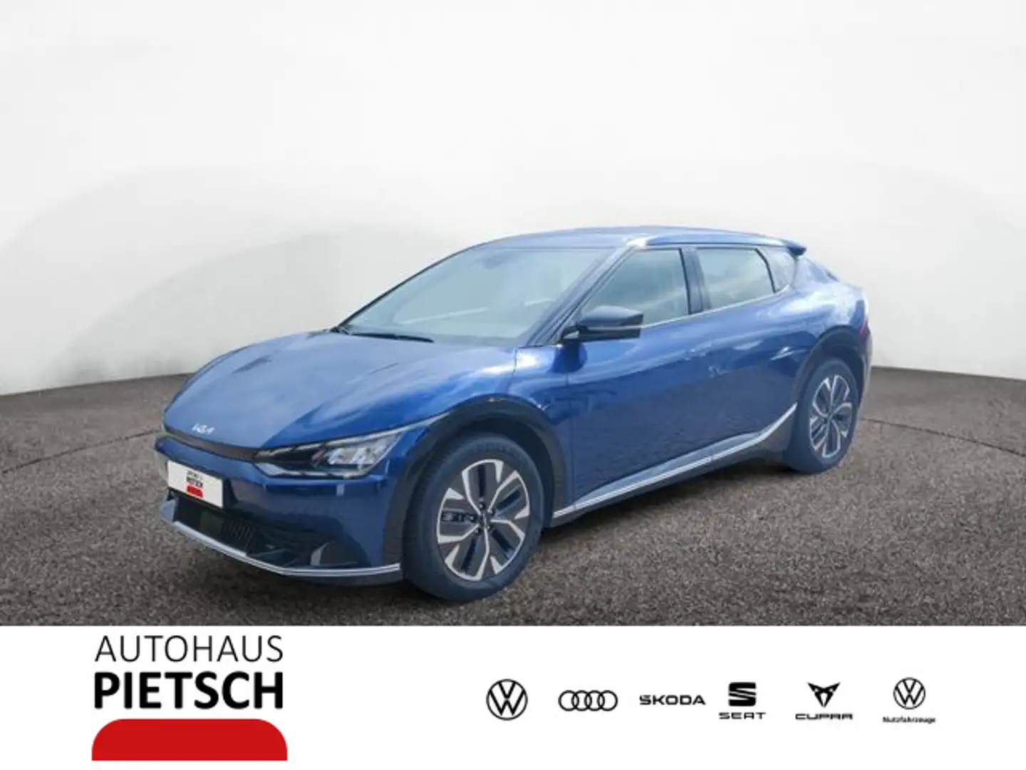 Kia EV6 2WD Air-Paket ACC Wärmepumpe Standhzg Navi d Blau - 1