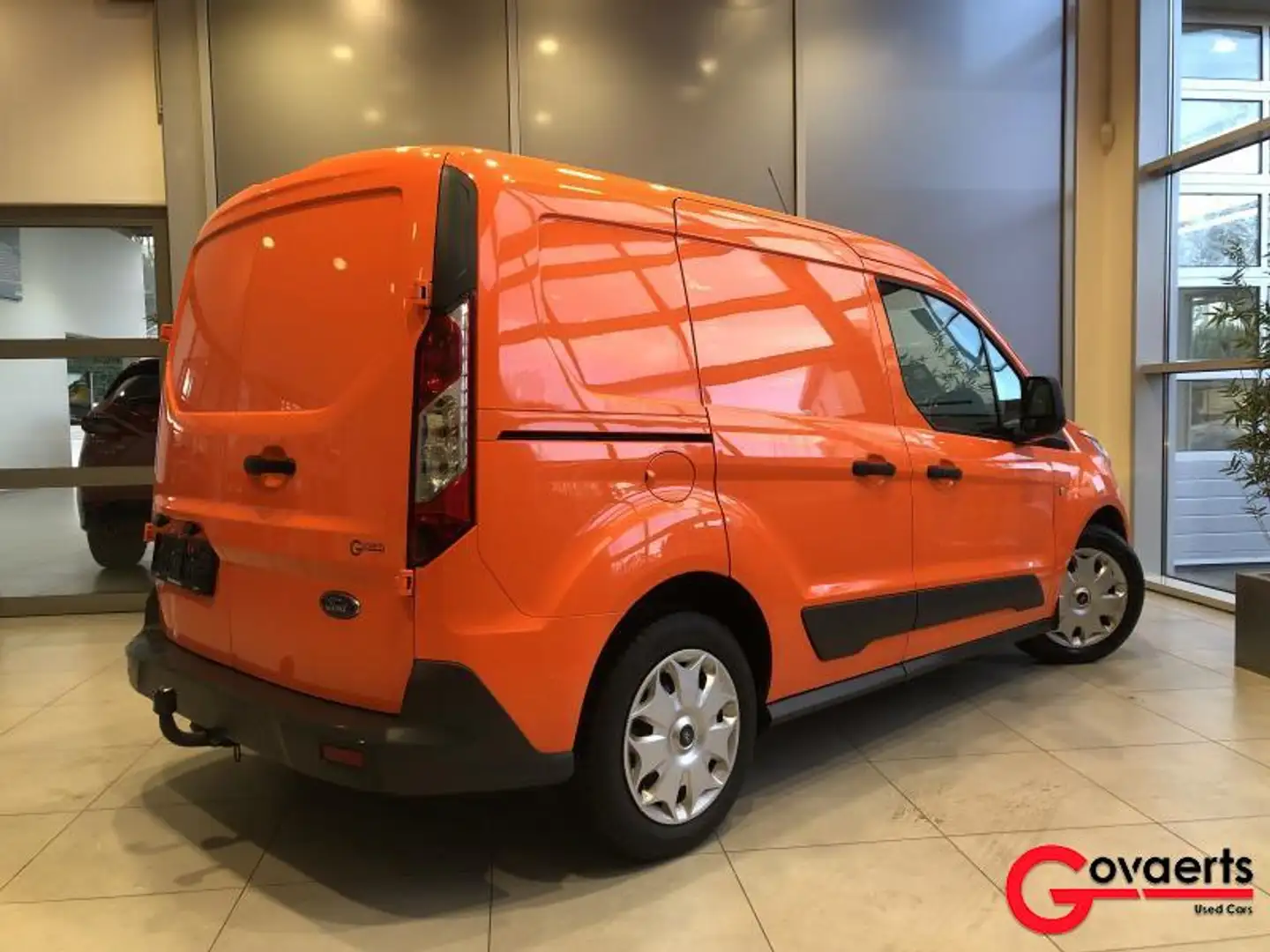 Ford Transit Connect 1.5 TDCI L1 / 3 zit / Airco €11500 excl BTW Oranje - 2