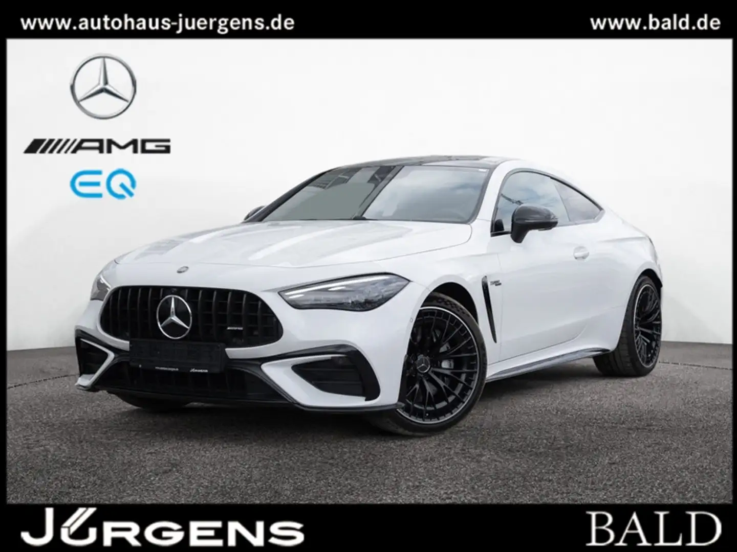 Mercedes-Benz CLE 53 AMG 4M+ Coupé Perf-Sitze/Pano/Burm/Night Weiß - 1