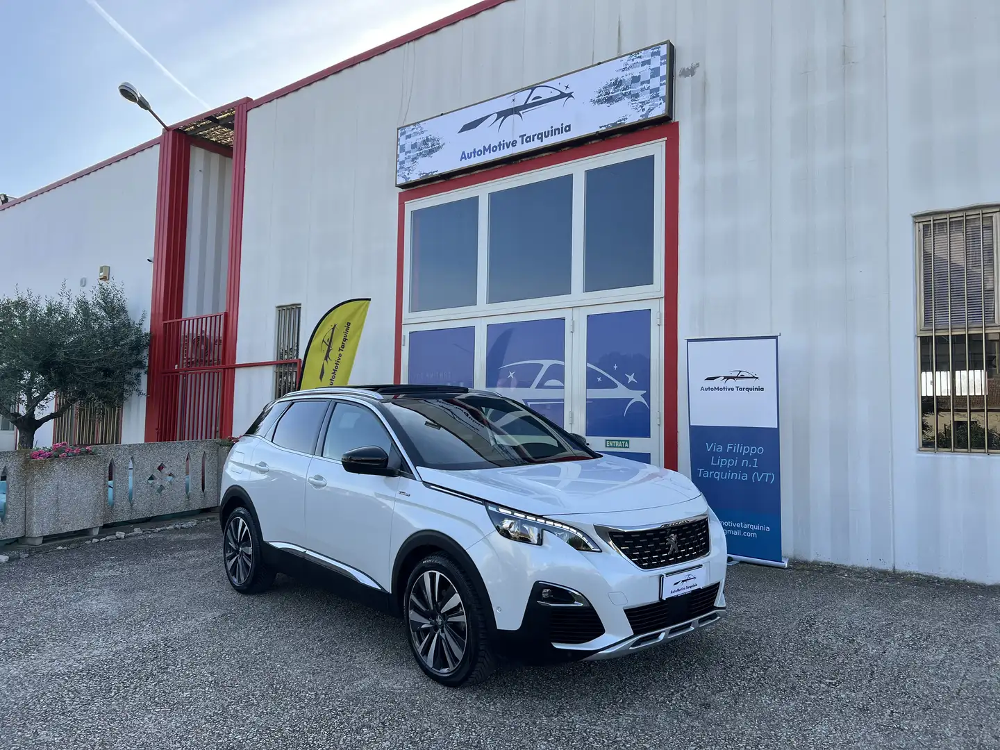 Peugeot 3008 1.5 Bluehdi 130cv GT Line EAT8-TETTO-PELLE-R19- Blanco - 1