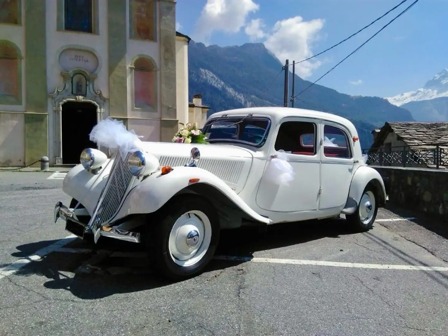 Citroen Traction Avant 1952 Blanc - 1