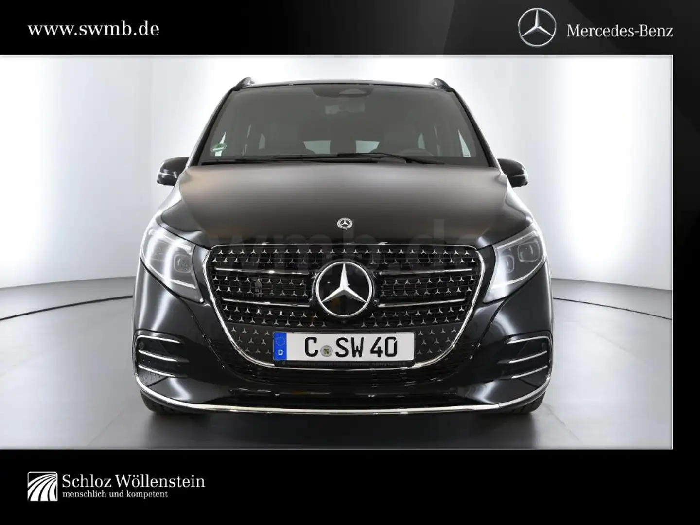 Mercedes-Benz V 300 AVANTGARDE AMG MULTIBEAM*Sthzg*AHK* Schwarz - 2