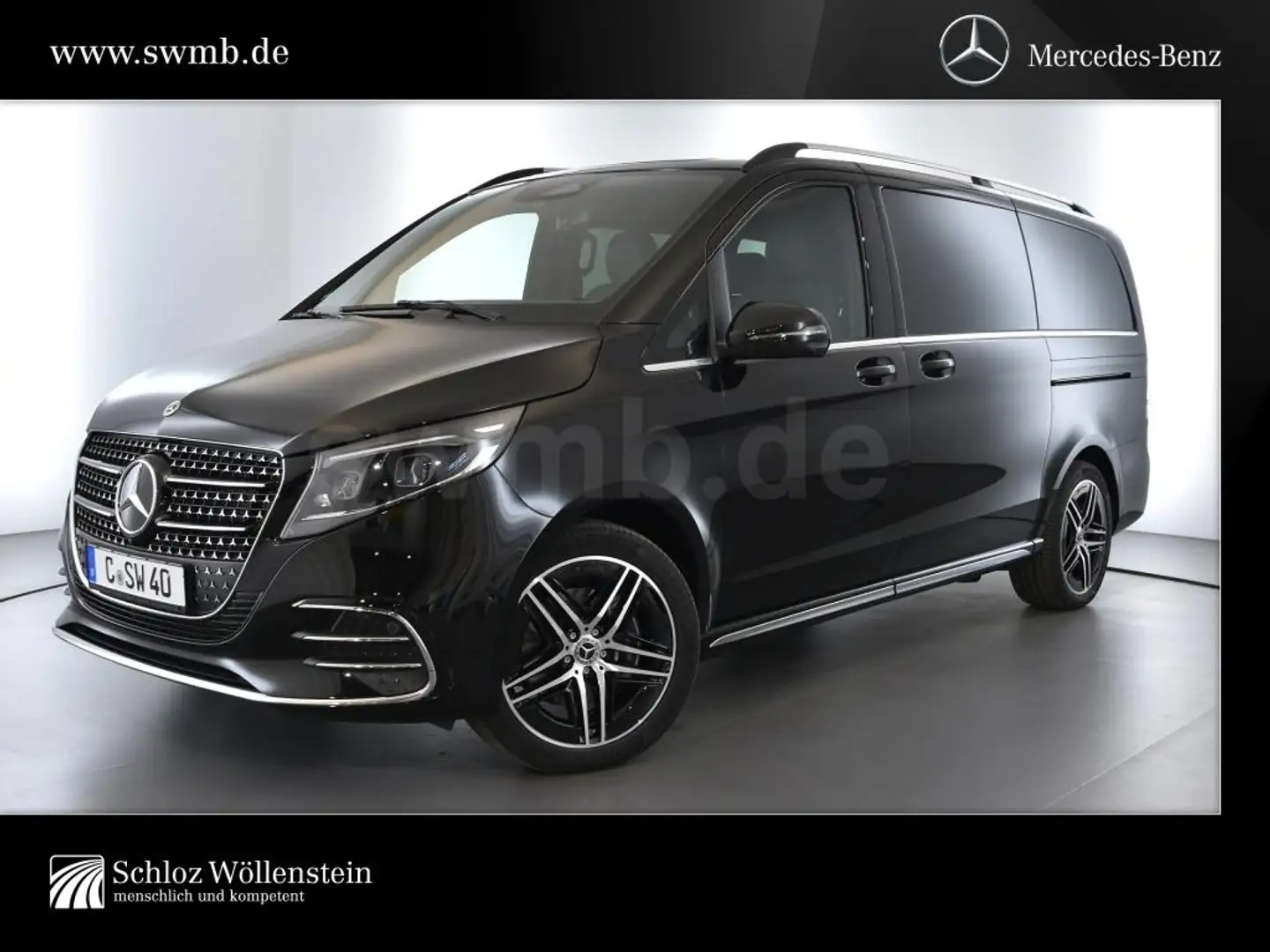 Mercedes-Benz V 300 AVANTGARDE AMG MULTIBEAM*Sthzg*AHK* Schwarz - 1